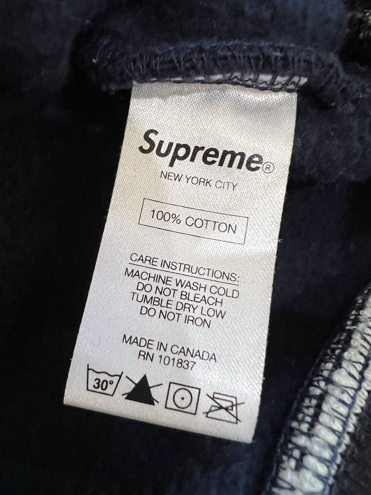 Supreme RARE Supreme Classic Logo Ribbed Crewneck Sweatshirt Large Size US L / EU 52-54 / 3 - 8 Thumbnail