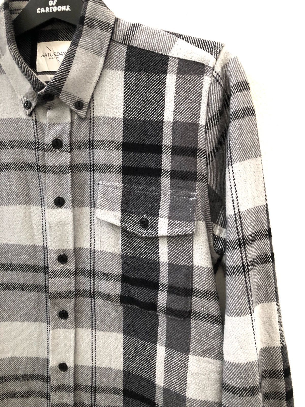 Flannel × Saturdays NYC Saturdays Surf Nyc Plaid Checkered Flannel Shirt Size US S / EU 44-46 / 1 - 2 Thumbnail