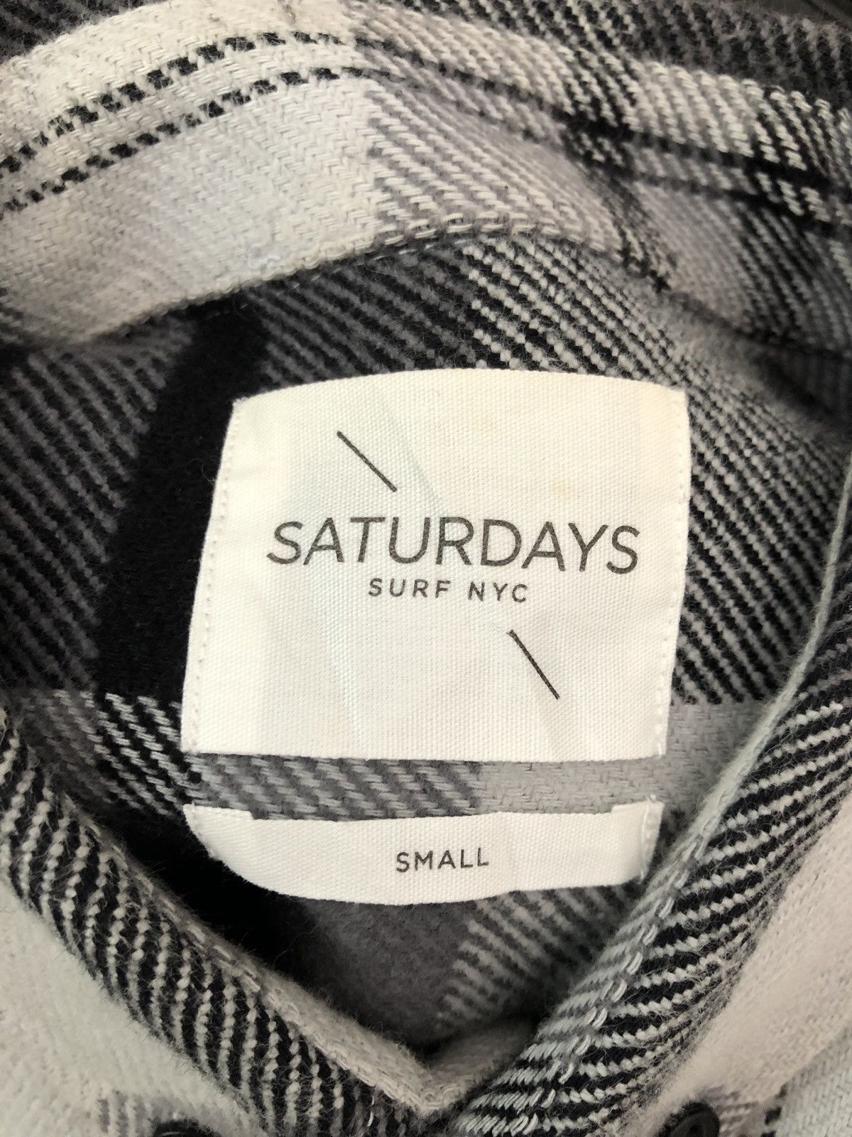 Flannel × Saturdays NYC Saturdays Surf Nyc Plaid Checkered Flannel Shirt Size US S / EU 44-46 / 1 - 6 Thumbnail