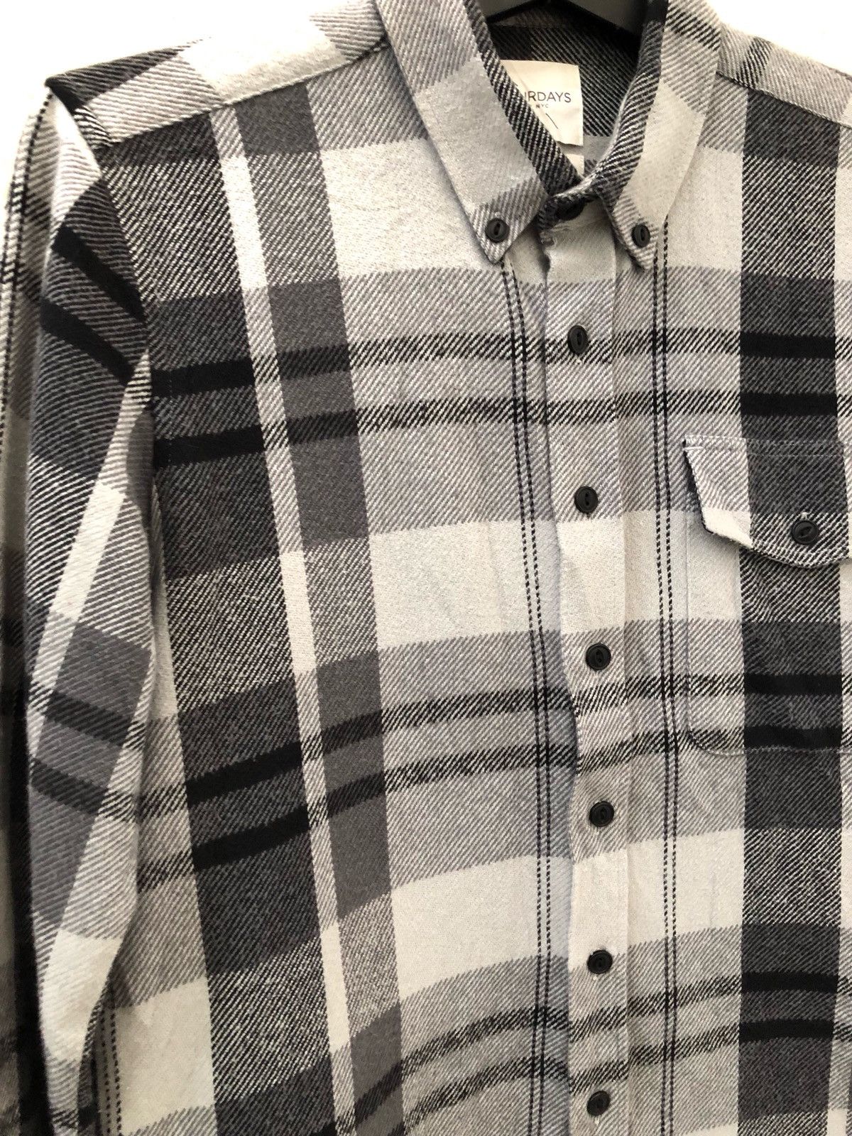 Flannel × Saturdays NYC Saturdays Surf Nyc Plaid Checkered Flannel Shirt Size US S / EU 44-46 / 1 - 3 Thumbnail