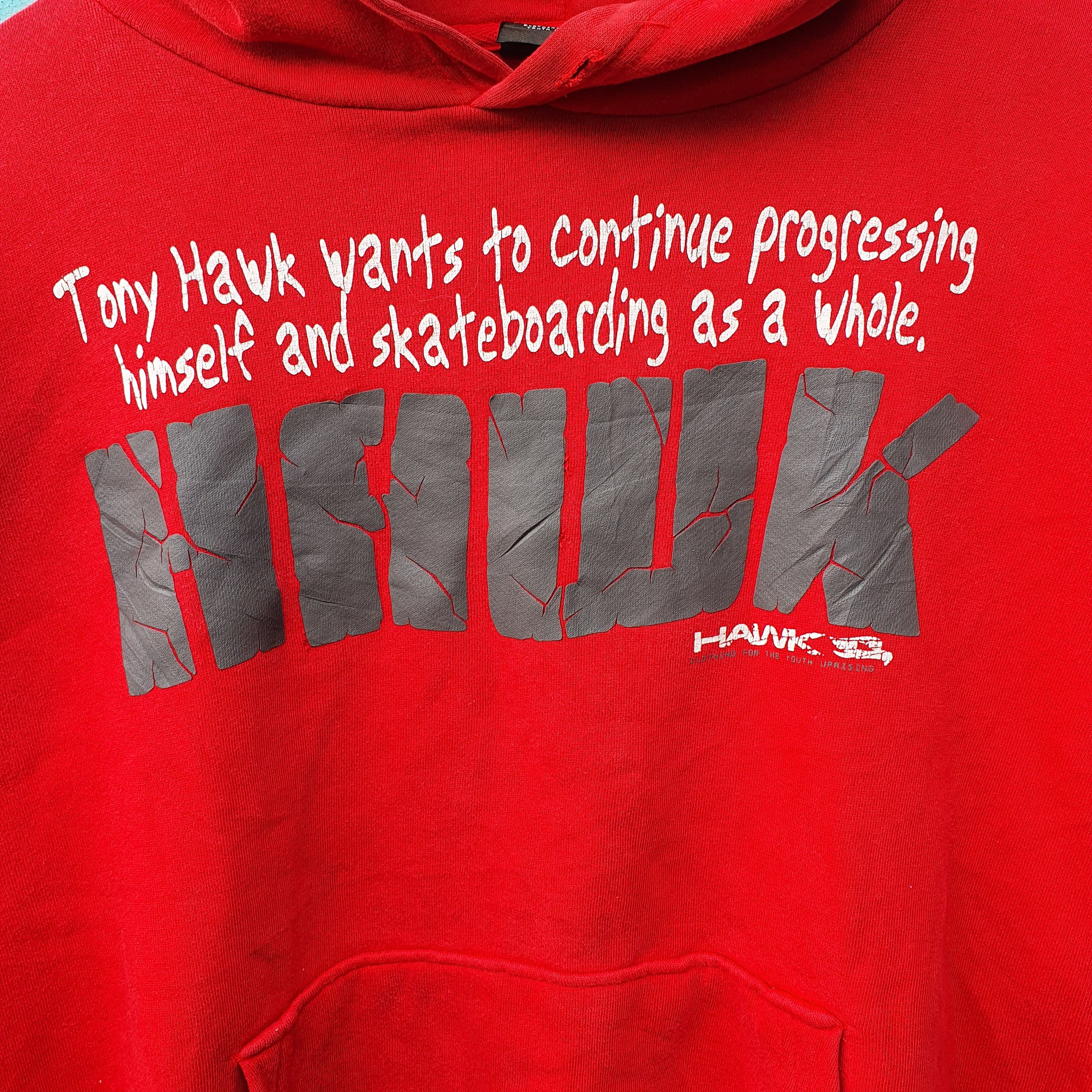 Tony Hawk BIG LOGO TONY HAWK HOODIE Size US L / EU 52-54 / 3 - 3 Thumbnail