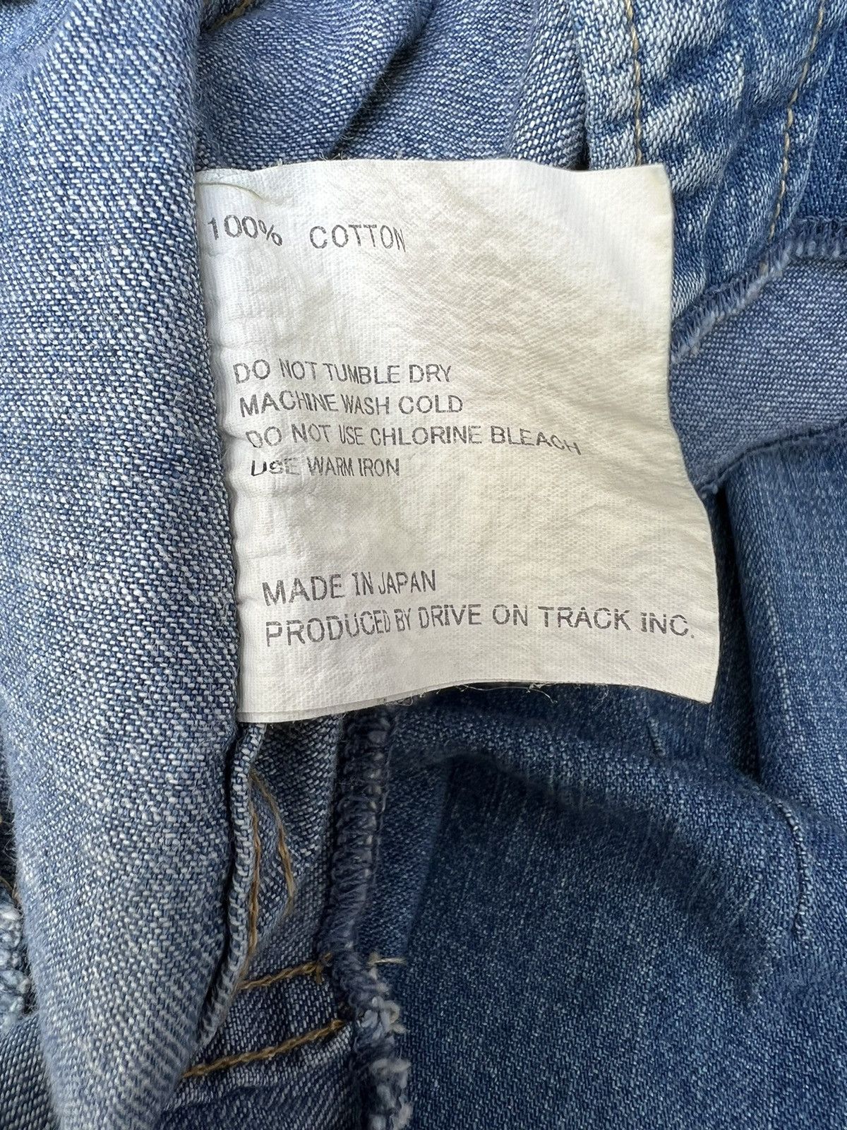 *A VONTADE A Vontade Japan Distressed Fade Denim Western Shirt Size US S / EU 44-46 / 1 - 14 Thumbnail