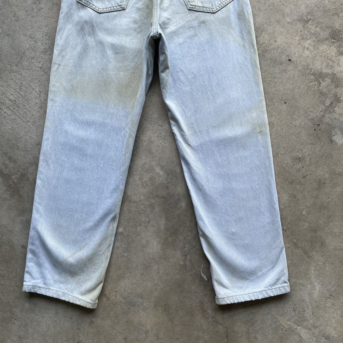 Edwin × Vintage Vintage Edwin US Classic Light Wash Dirty Denim Jeans Pants Size US 30 / EU 46 - 15 Thumbnail