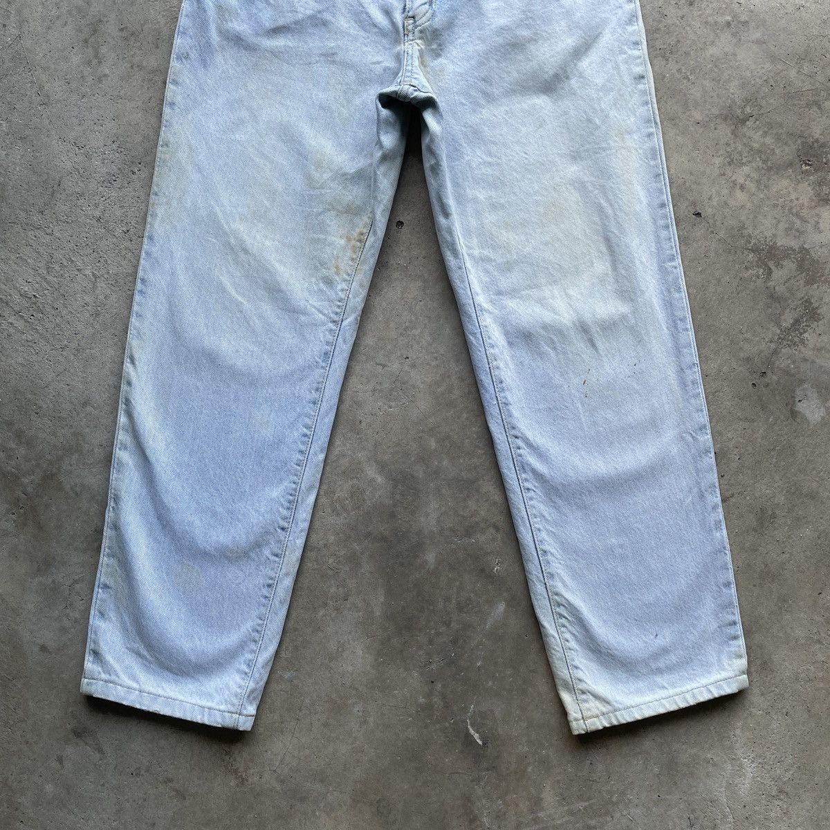 Edwin × Vintage Vintage Edwin US Classic Light Wash Dirty Denim Jeans Pants Size US 30 / EU 46 - 5 Thumbnail