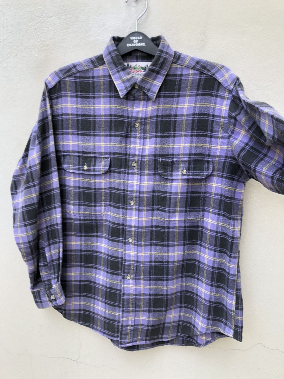 Levi's × Vintage Vintage 80s Levi’s Alaska Made in Japan Flannel Shirt Size US M / EU 48-50 / 2 - 4 Thumbnail