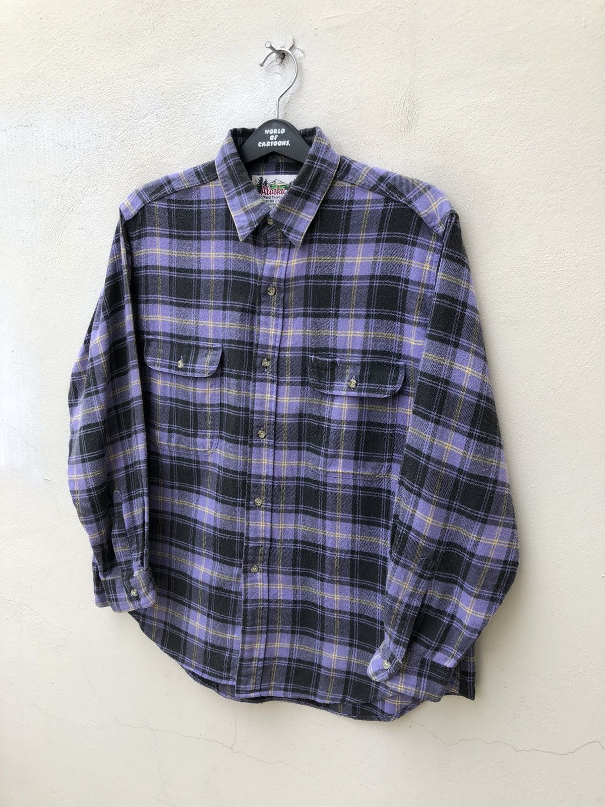 Levi's × Vintage Vintage 80s Levi’s Alaska Made in Japan Flannel Shirt Size US M / EU 48-50 / 2 - 3 Thumbnail