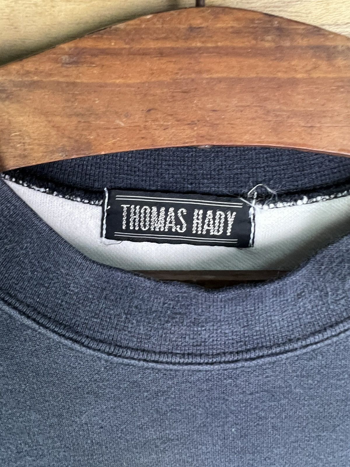 Designer × Japanese Brand × Vintage VINTAGE SWEATSHIRT THOMAS HADY BIG EMBROIDERED LOGO Size US L / EU 52-54 / 3 - 6 Thumbnail