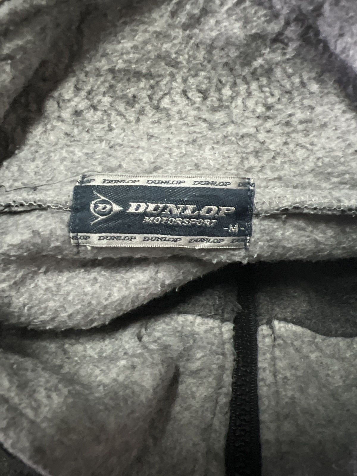 Dunlop × Vintage DUNLOP MOTORSPORT FLEECE JACKET WITH BIG LOGO Size US M / EU 48-50 / 2 - 8 Thumbnail