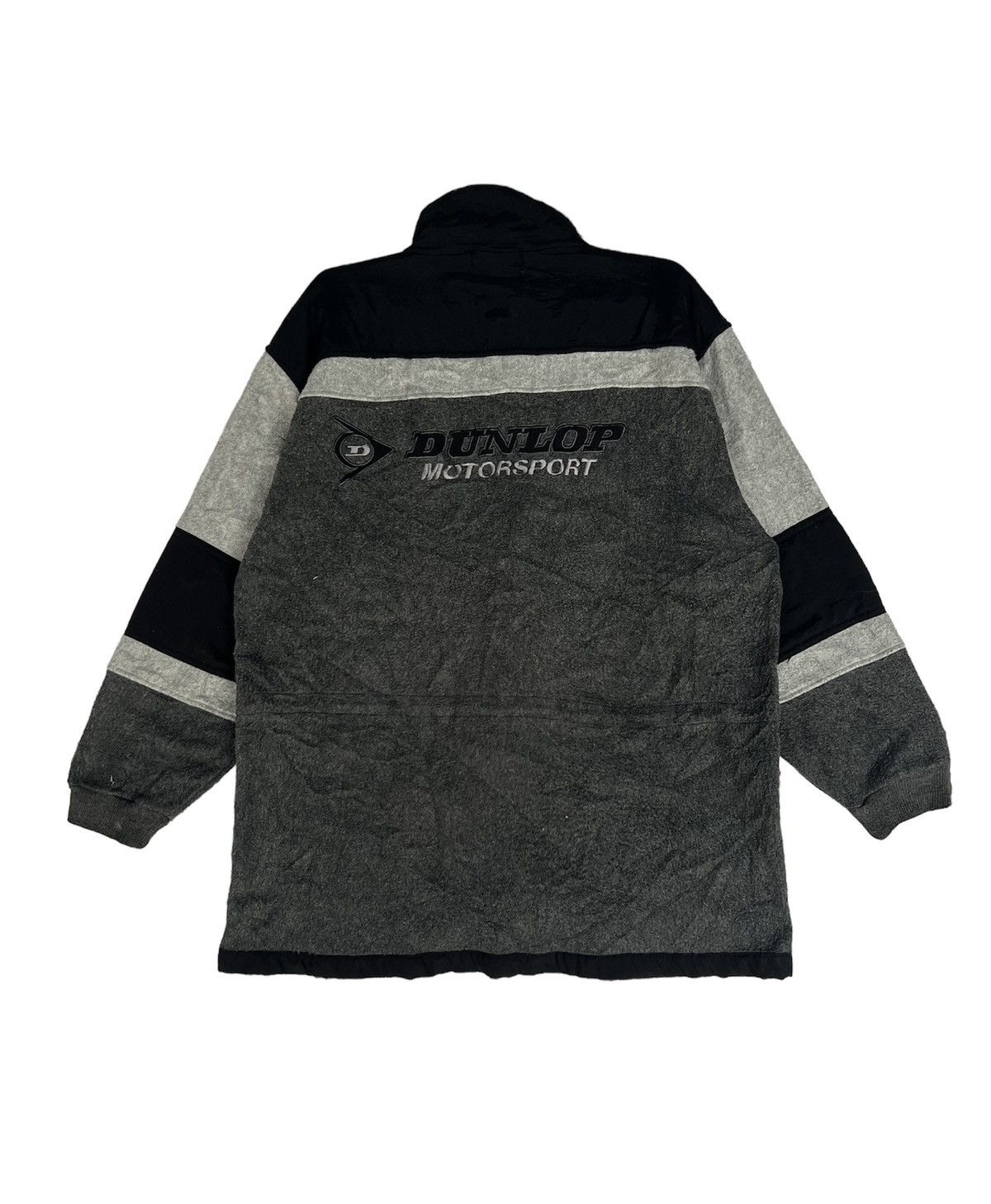 Dunlop × Vintage DUNLOP MOTORSPORT FLEECE JACKET WITH BIG LOGO Size US M / EU 48-50 / 2 - 2 Thumbnail