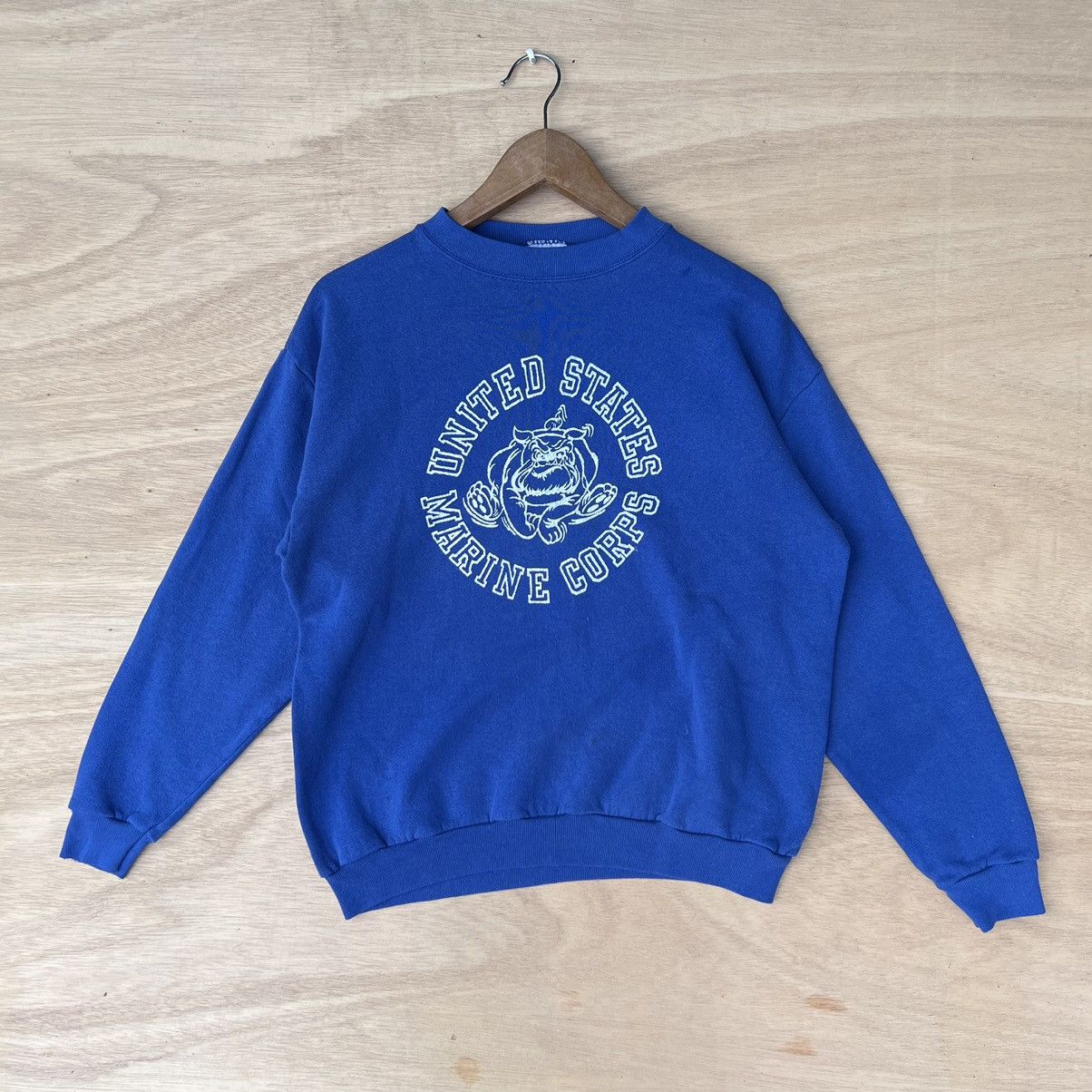 Tultex × Vintage VINTAGE SWEATSHIRT UNITED STATES MARINE CORPS Size M / US 6-8 / IT 42-44 - 1 Thumbnail