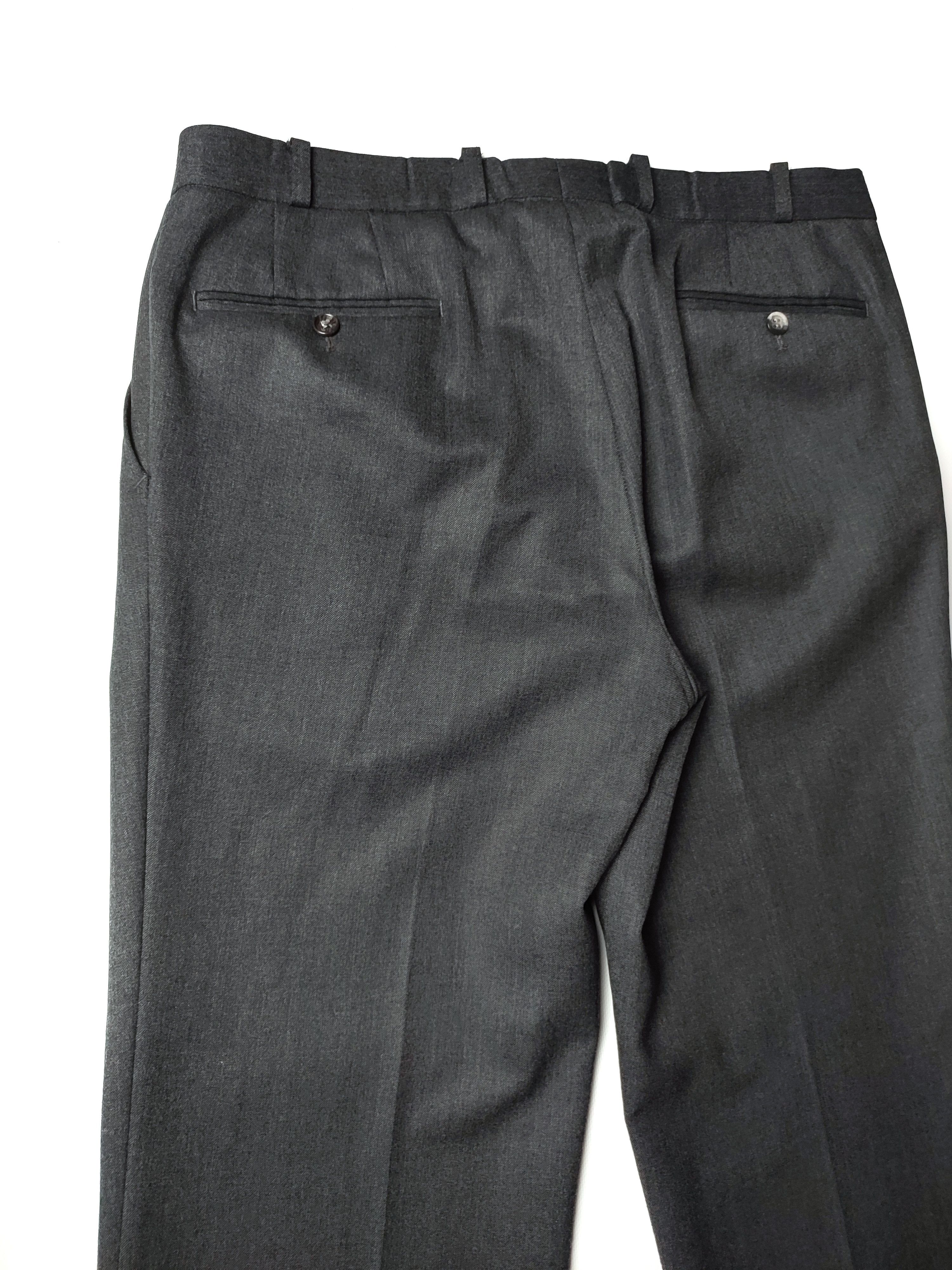 Burberry × Vintage Burberry's Vintage Wool Casual Pants Size US 34 / EU 50 - 7 Thumbnail