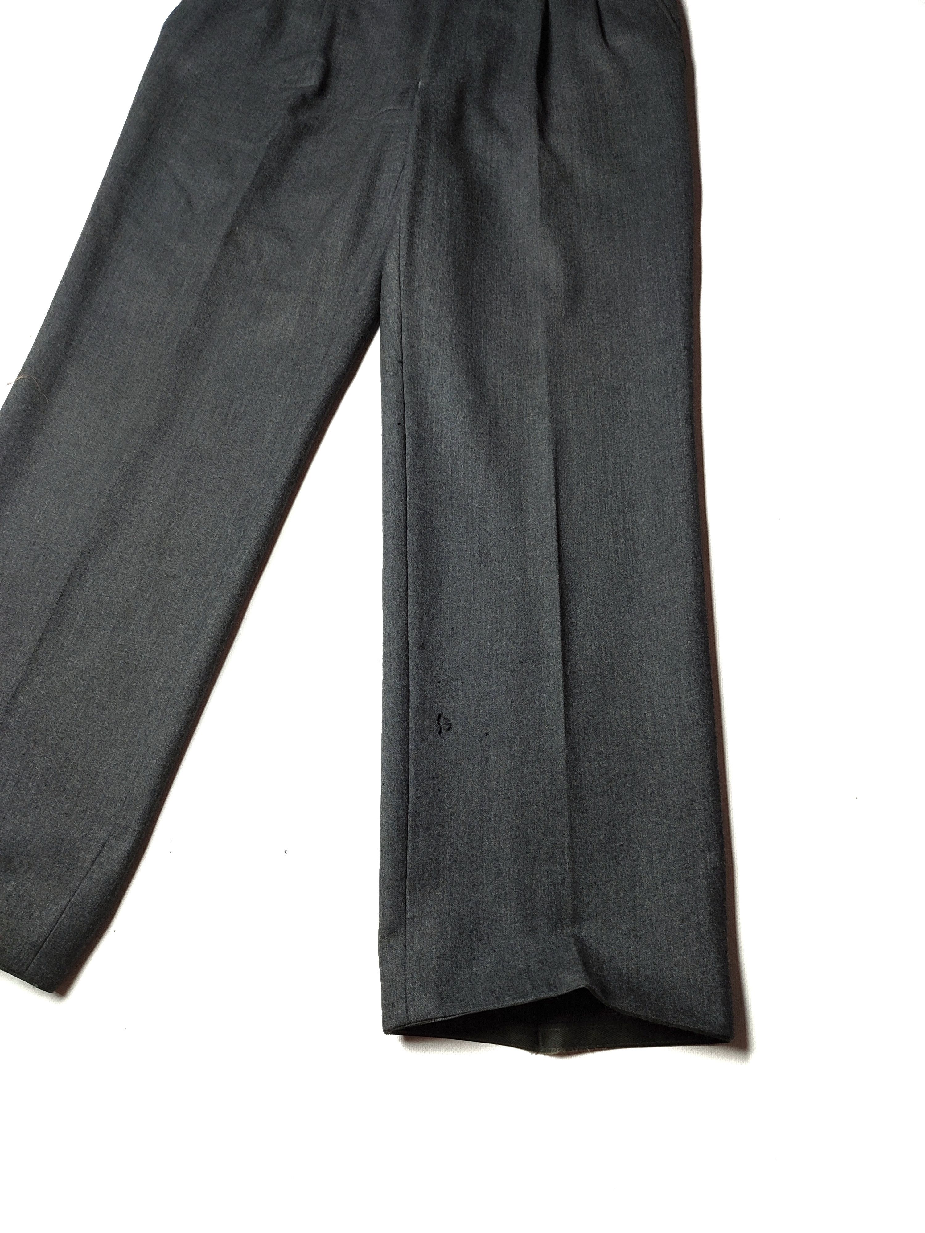 Burberry × Vintage Burberry's Vintage Wool Casual Pants Size US 34 / EU 50 - 5 Thumbnail