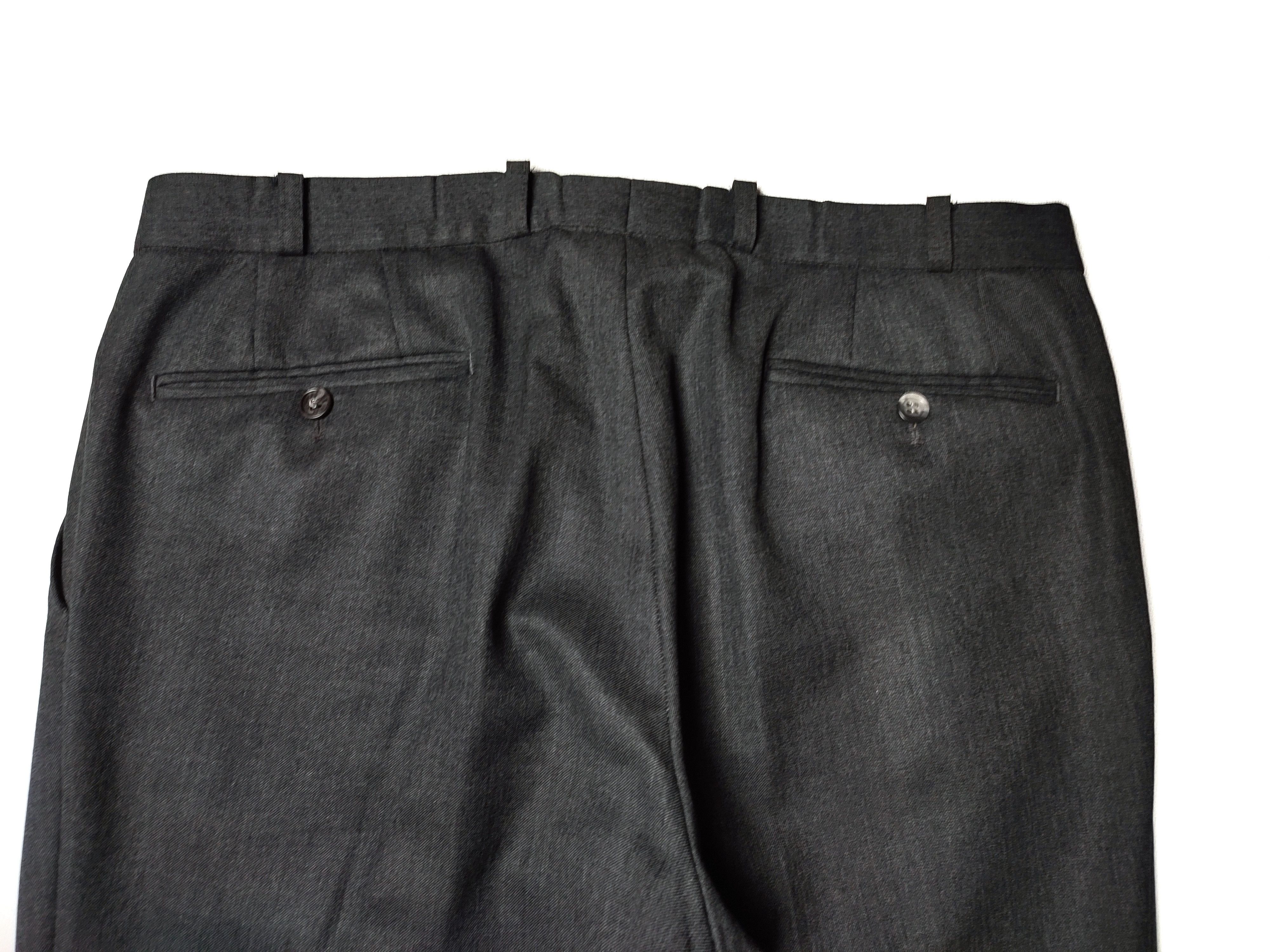 Burberry × Vintage Burberry's Vintage Wool Casual Pants Size US 34 / EU 50 - 8 Thumbnail