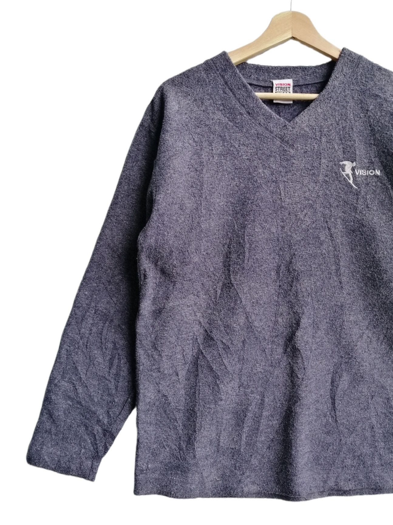 Japanese Brand × Vision Streetwear Vision Streetwear Long Sleeve Tee Shirt Size US S / EU 44-46 / 1 - 6 Thumbnail