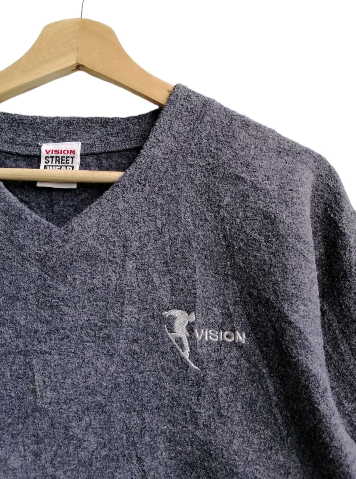 Japanese Brand × Vision Streetwear Vision Streetwear Long Sleeve Tee Shirt Size US S / EU 44-46 / 1 - 4 Thumbnail