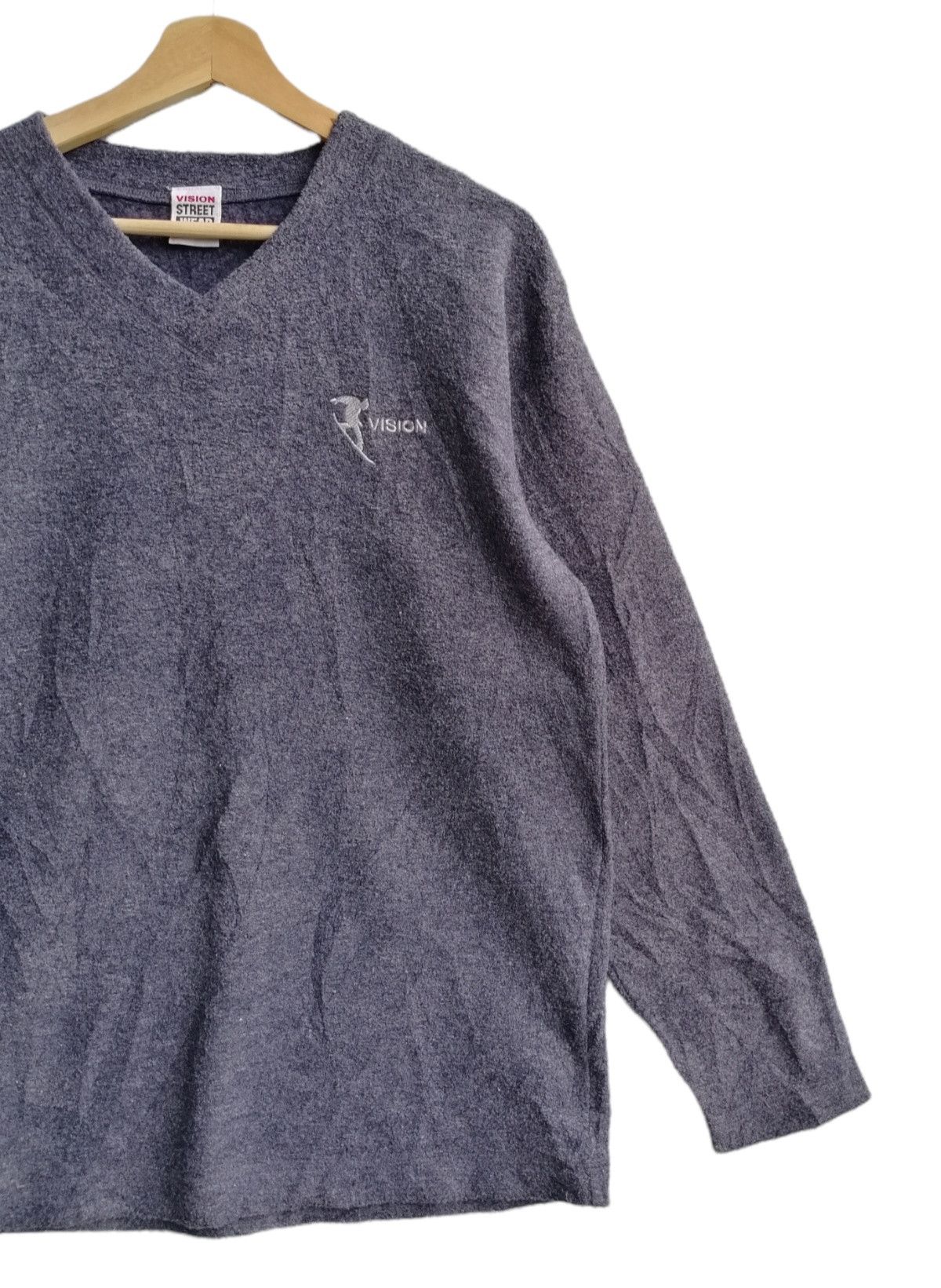 Japanese Brand × Vision Streetwear Vision Streetwear Long Sleeve Tee Shirt Size US S / EU 44-46 / 1 - 5 Thumbnail