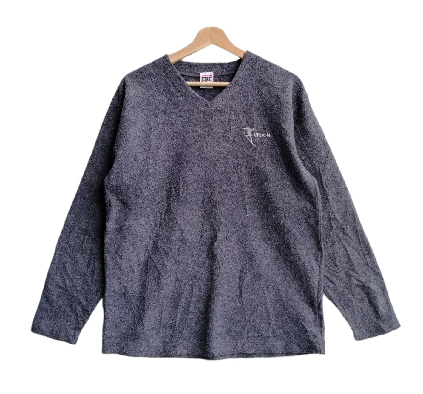 Japanese Brand × Vision Streetwear Vision Streetwear Long Sleeve Tee Shirt Size US S / EU 44-46 / 1 - 2 Thumbnail
