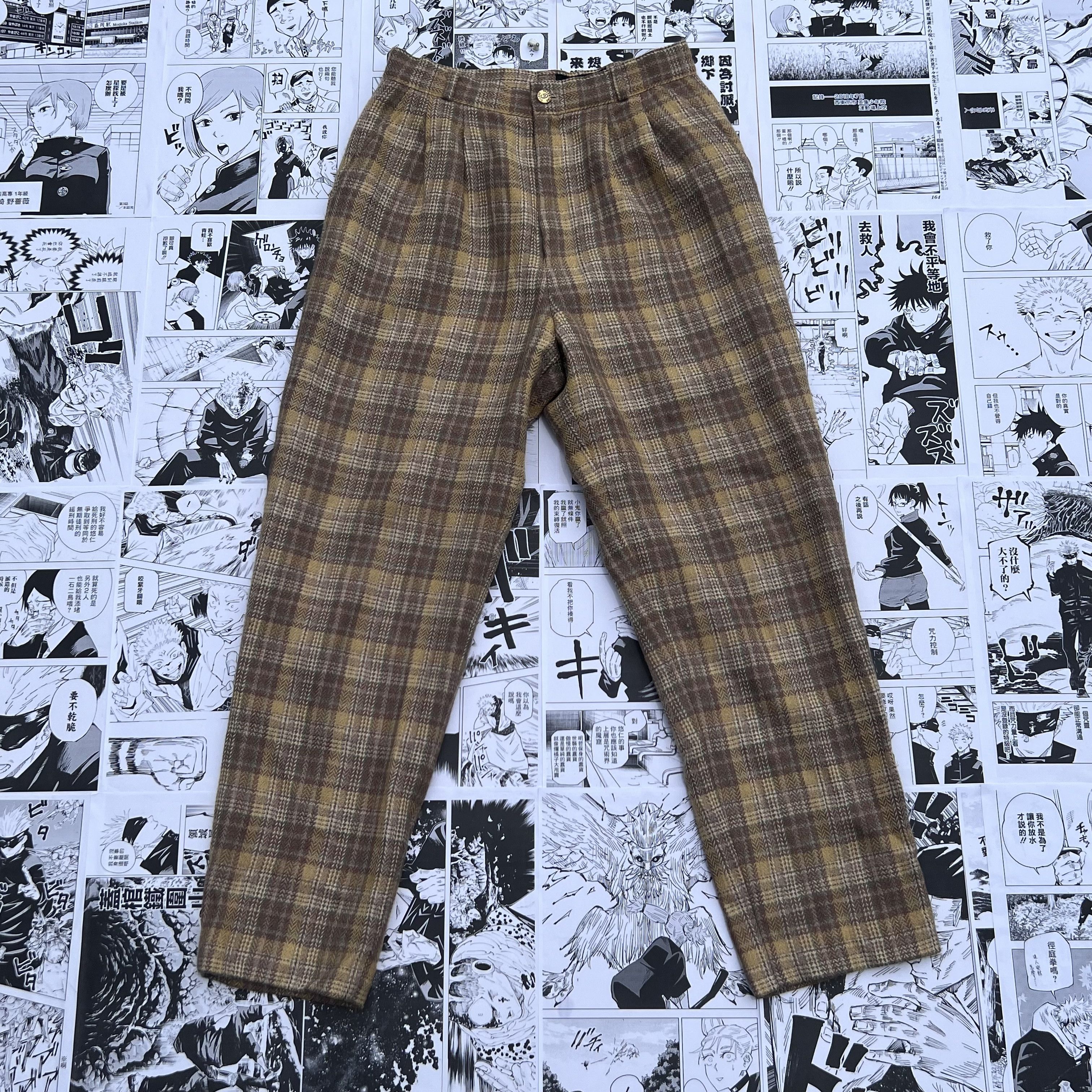 image of Italian Designers Vintage Gianni Valentino Pants in Mix, Women's (Size 28)