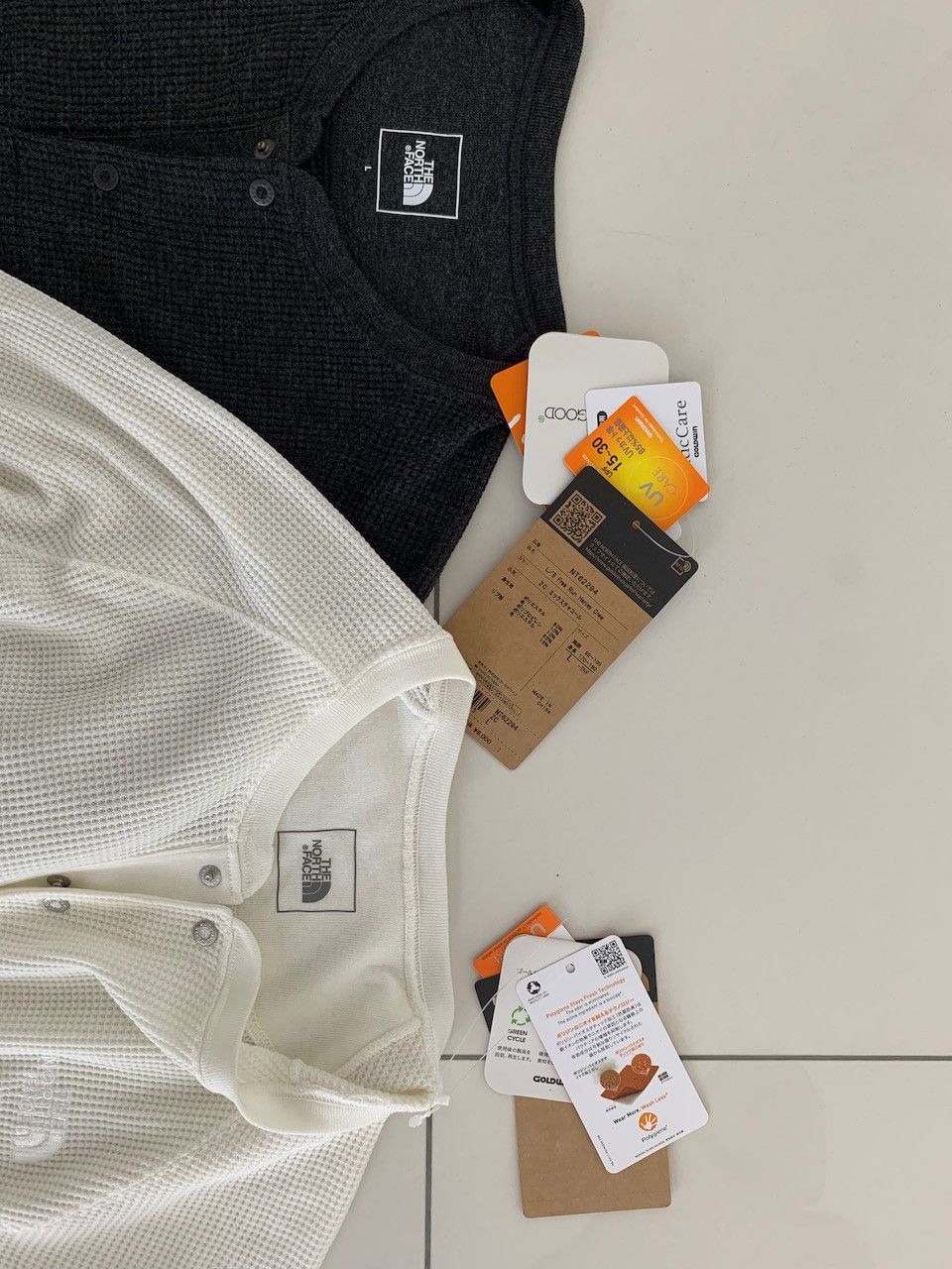 Goldwin 2 x Japan The North Face Waffle Knit Henley Running FLASHDRY Size US L / EU 52-54 / 3 - 3 Thumbnail