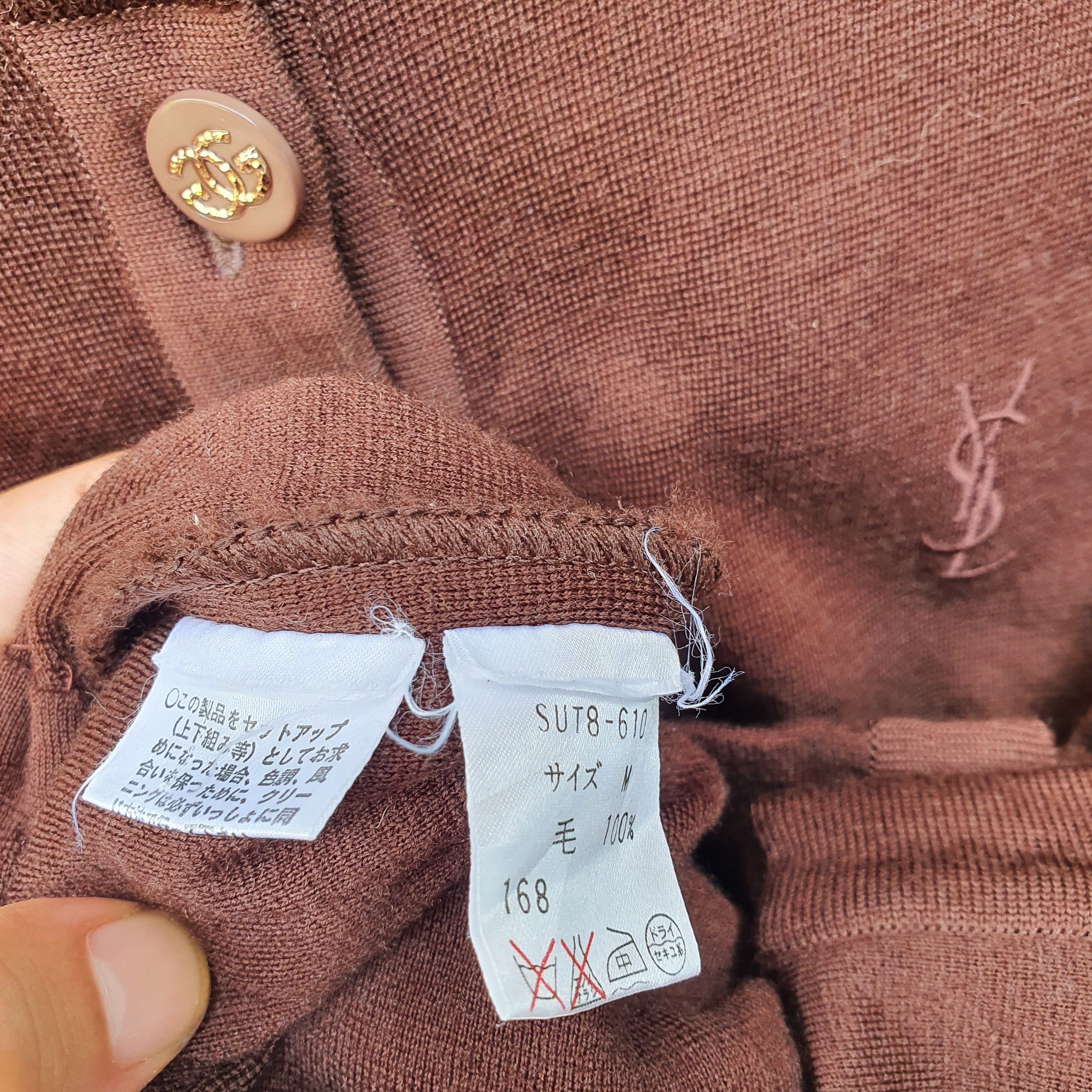 Vintage × Yves Saint Laurent VINTAGE YVES SAINT LAURENT Size XXS / US 00 / IT 34 - 8 Thumbnail