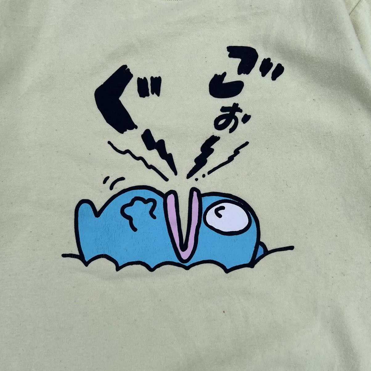 Anime × Cartoon Network × Japanese Brand SWEATSHIRT ANIME HANGYODON BIG PRINT Size L / US 10 / IT 46 - 3 Thumbnail