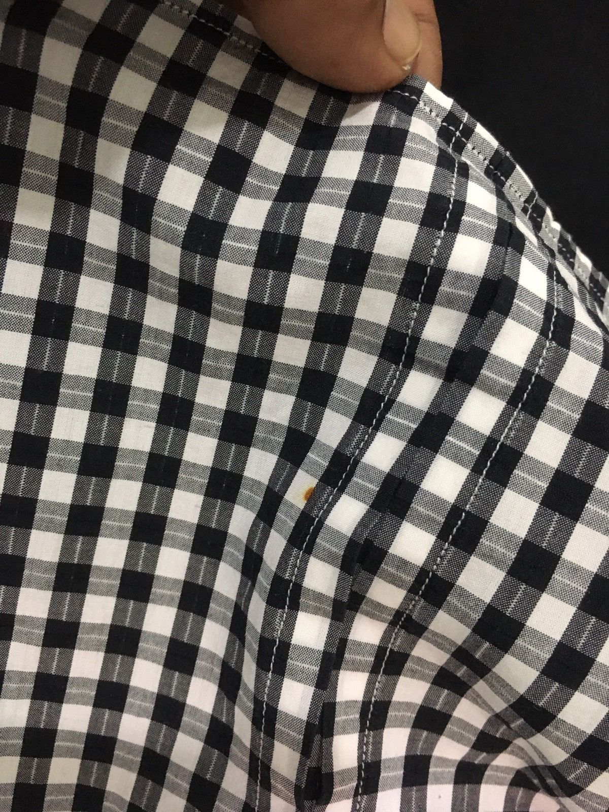 Dries Van Noten Slim Shirt Colar Button Up Cheakmate Size US S / EU 44-46 / 1 - 6 Thumbnail