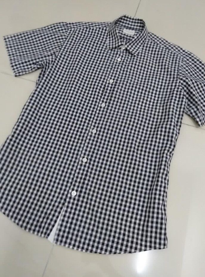 Dries Van Noten Slim Shirt Colar Button Up Cheakmate Size US S / EU 44-46 / 1 - 4 Thumbnail