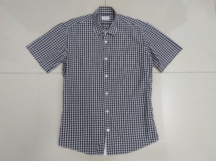 Dries Van Noten Slim Shirt Colar Button Up Cheakmate Size US S / EU 44-46 / 1 - 3 Thumbnail