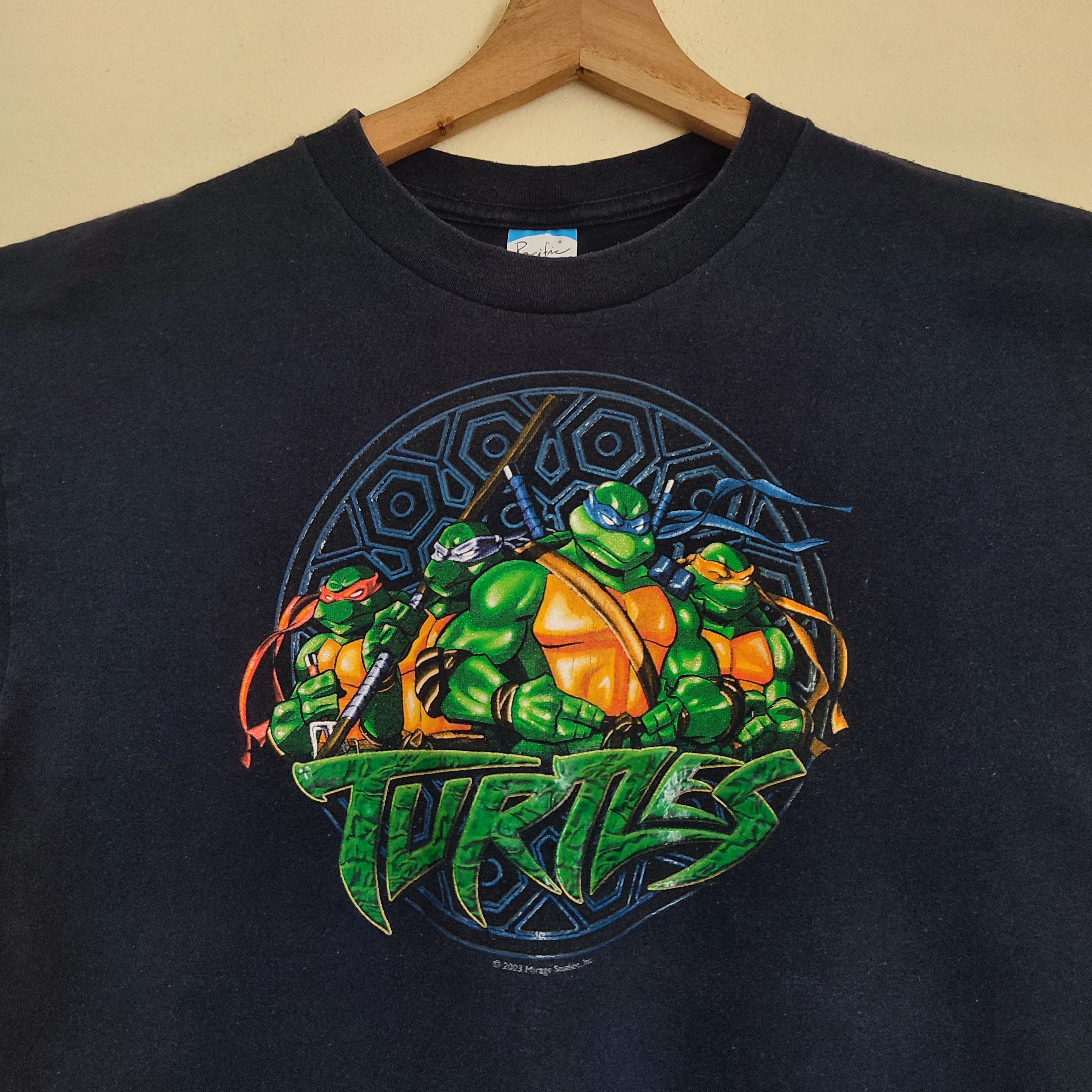 Vintage Teenage Mutant Ninja Turtles Cartoon Tshirt Size US S / EU 44-46 / 1 - 2 Thumbnail