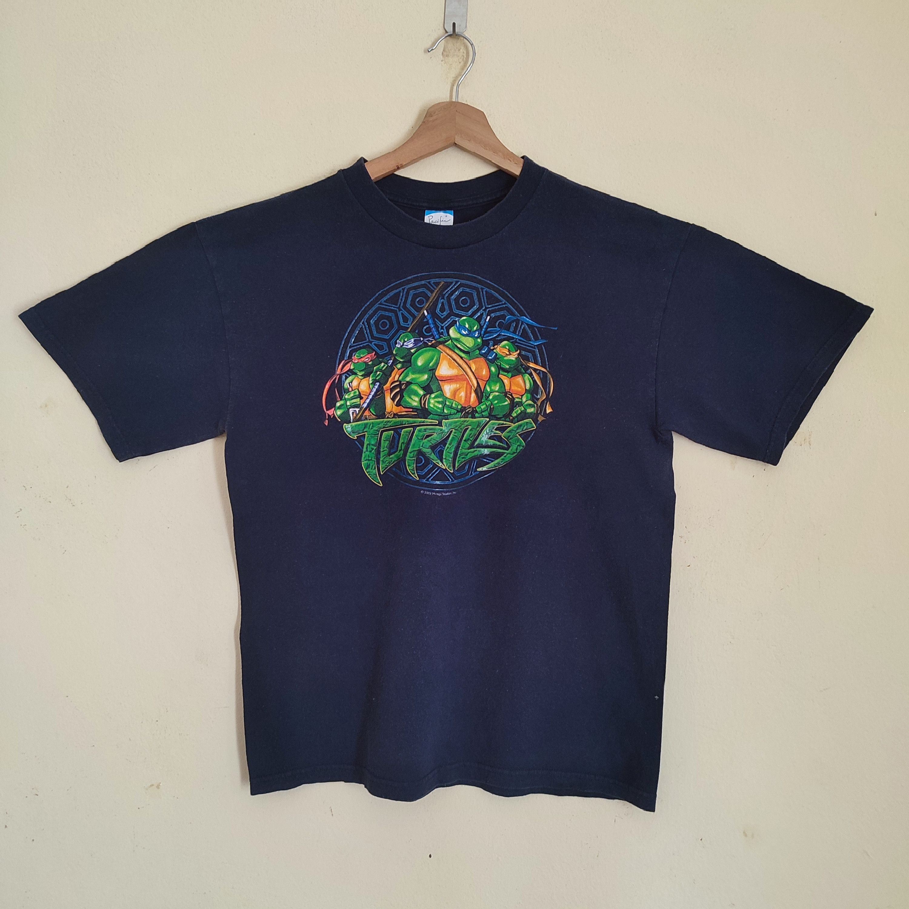 Vintage Teenage Mutant Ninja Turtles Cartoon Tshirt Size US S / EU 44-46 / 1 - 1 Thumbnail
