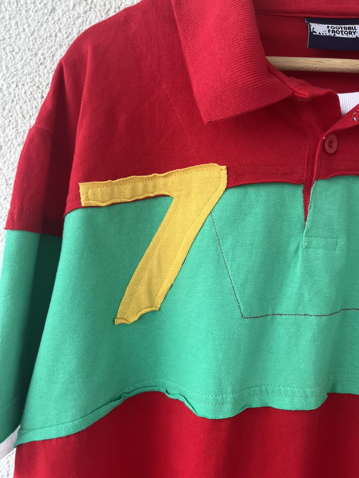 Vintage Vintage Portugal 7 T-shirt Polo Ronaldo Fans Jersey Size US M / EU 48-50 / 2 - 4 Thumbnail