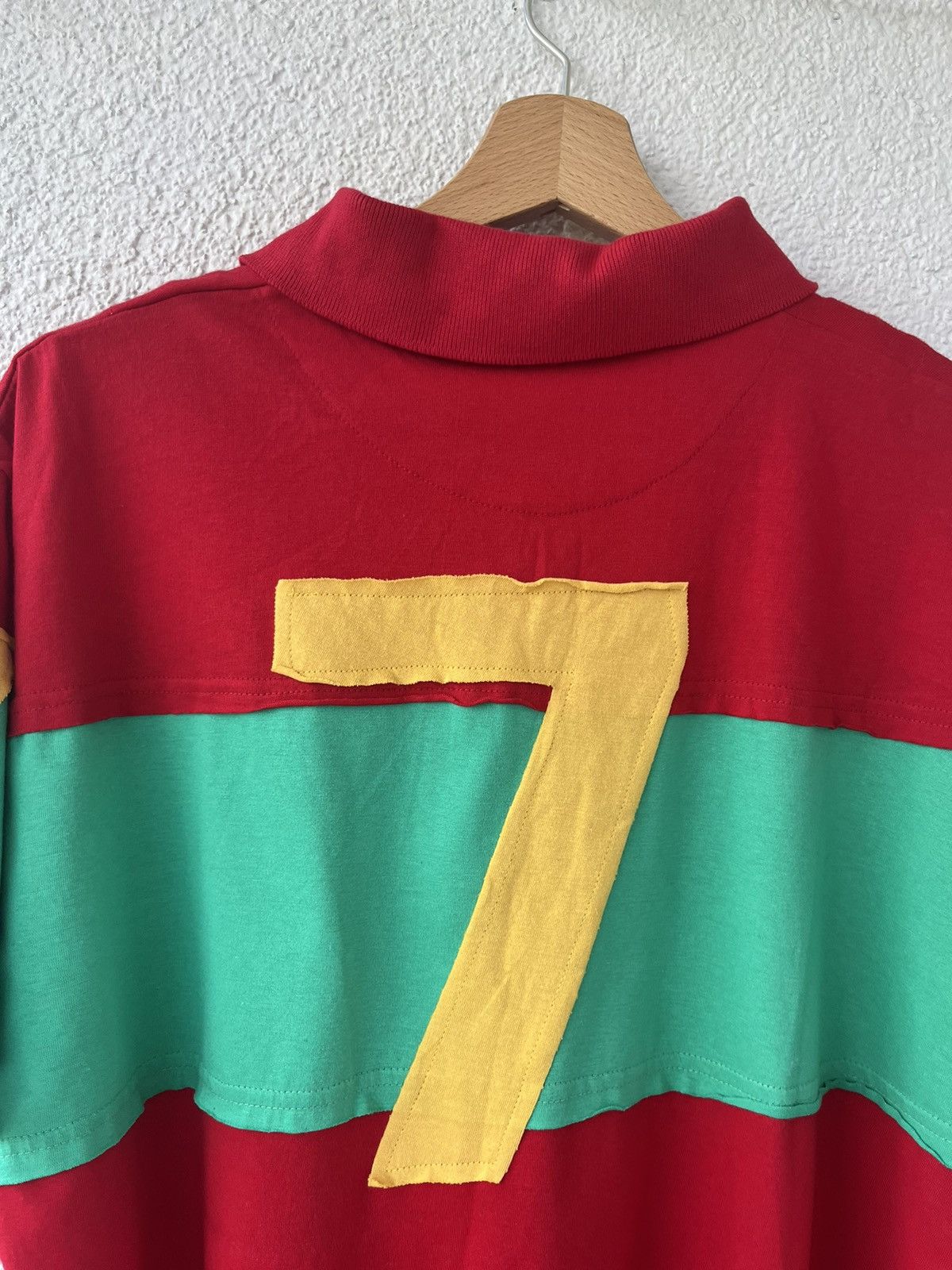Vintage Vintage Portugal 7 T-shirt Polo Ronaldo Fans Jersey Size US M / EU 48-50 / 2 - 7 Thumbnail