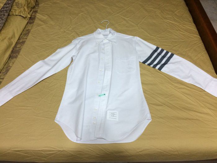 thom brown classic 4 stripes white shirts