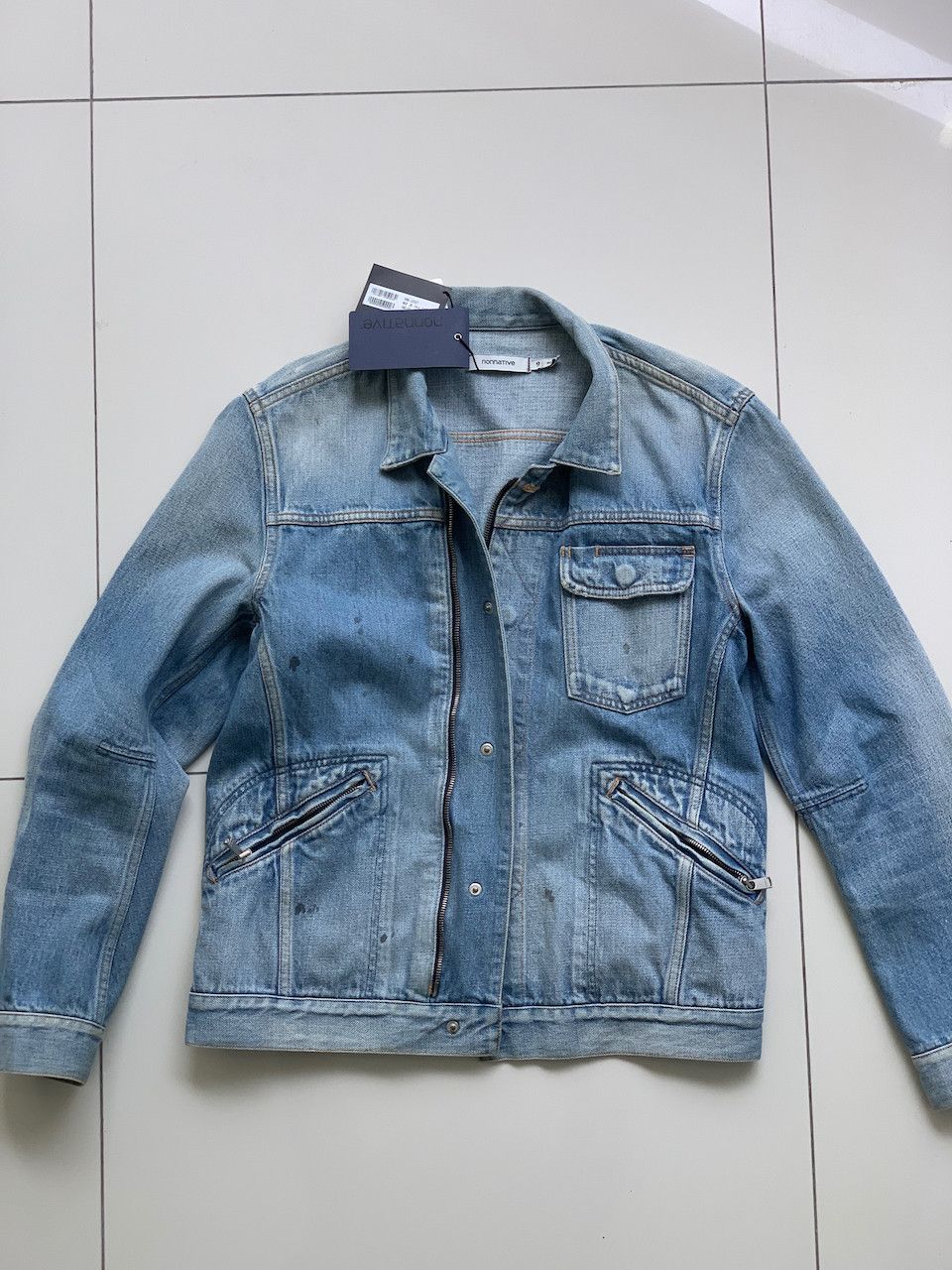 Nonnative Worker Jacket 13oz Selvedge Denim "Damon" SLP Trucker Size US M / EU 48-50 / 2 - 3 Thumbnail