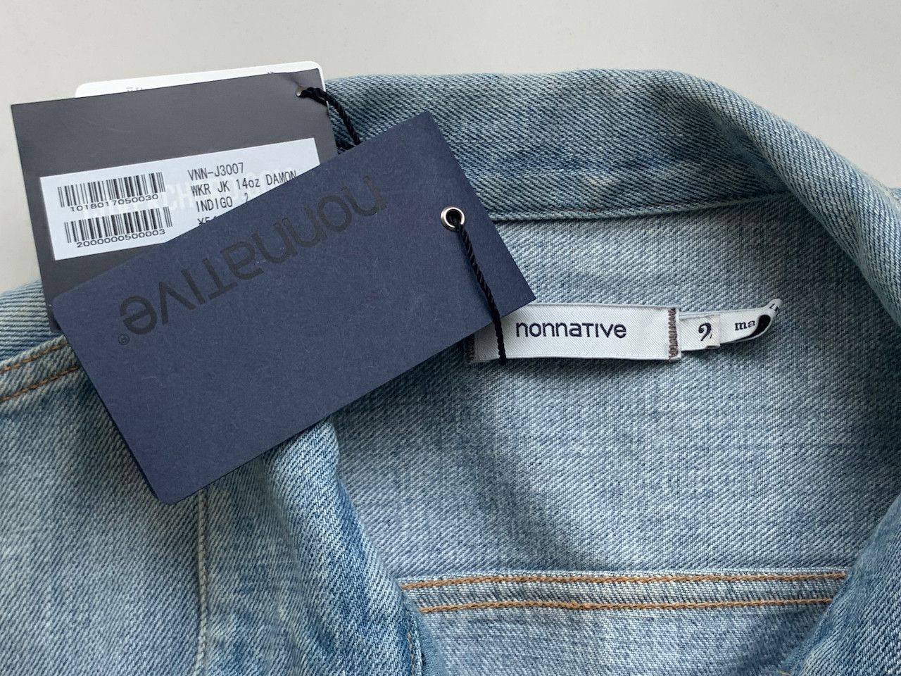 Nonnative Worker Jacket 13oz Selvedge Denim "Damon" SLP Trucker Size US M / EU 48-50 / 2 - 4 Thumbnail