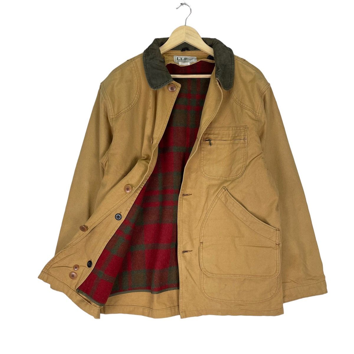 🌟VINTAGE 90s LL BEAN HUNTING CANVAS JACKET