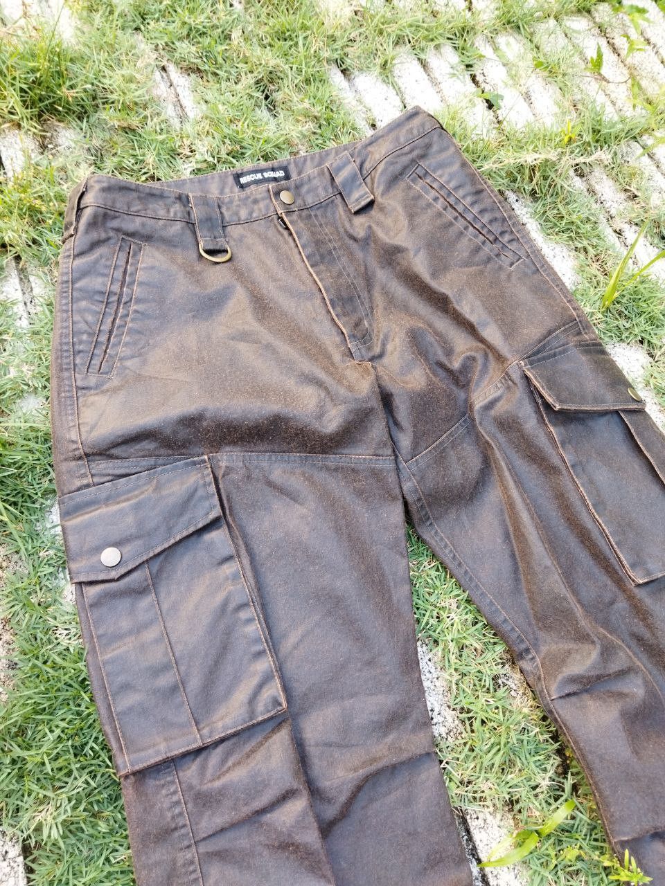 Japanese Brand Japanese Resque Squad Multi Pocket Cargo Pants Size US 31 - 3 Thumbnail