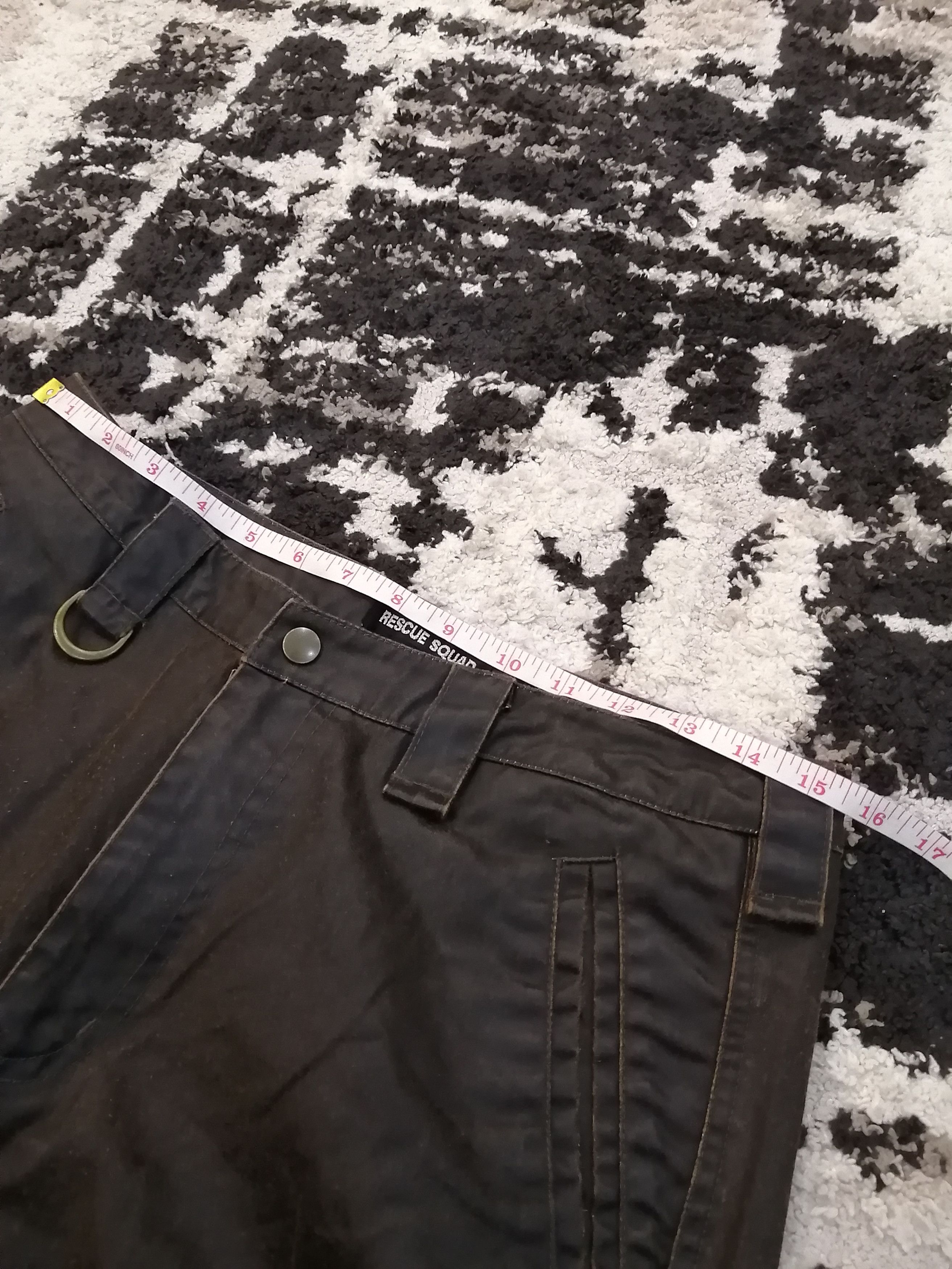 Japanese Brand Japanese Resque Squad Multi Pocket Cargo Pants Size US 31 - 15 Thumbnail