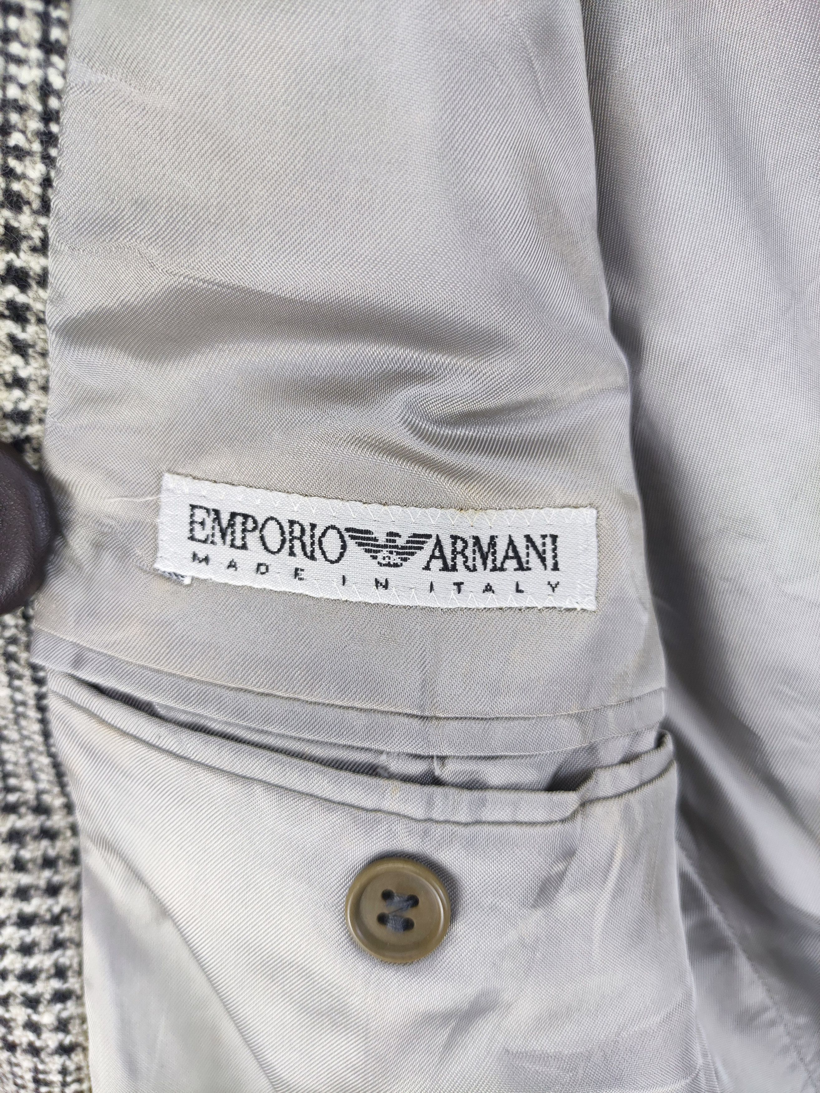 Emporio Armani Vintage Emporia Armani Wool Coat Blazer Jacket Size US M / EU 48-50 / 2 - 3 Thumbnail