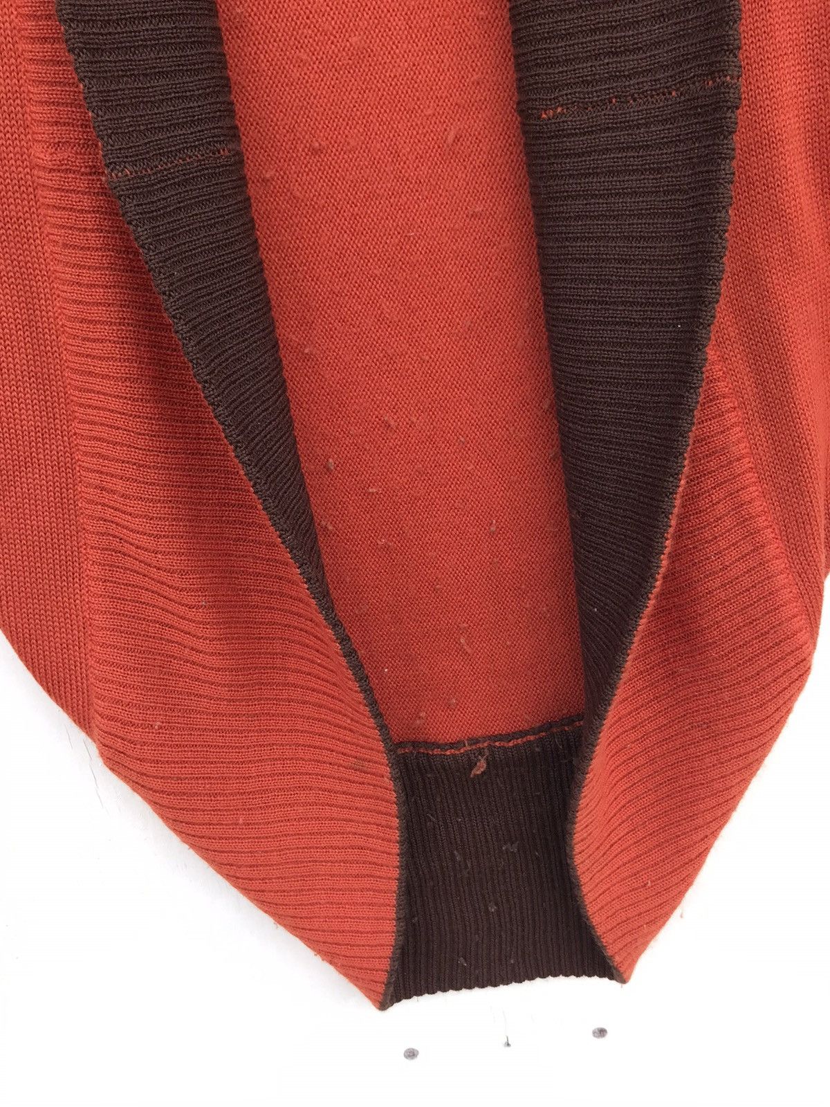 Issey Miyake Super Rare!! Vintage 70-80s Issey Miyake Wooly Cardigan Size US L / EU 52-54 / 3 - 7 Thumbnail