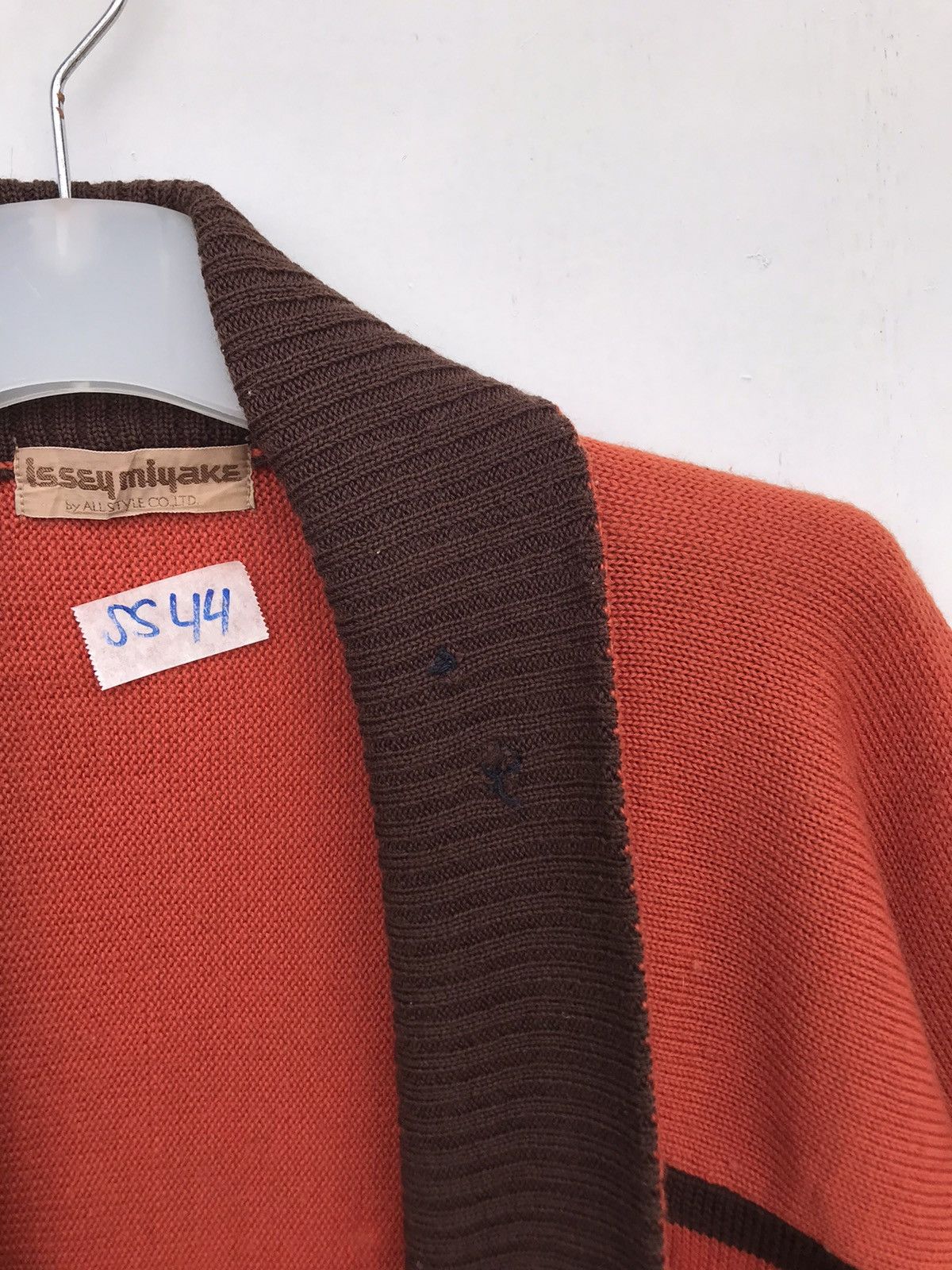 Issey Miyake Super Rare!! Vintage 70-80s Issey Miyake Wooly Cardigan Size US L / EU 52-54 / 3 - 5 Thumbnail