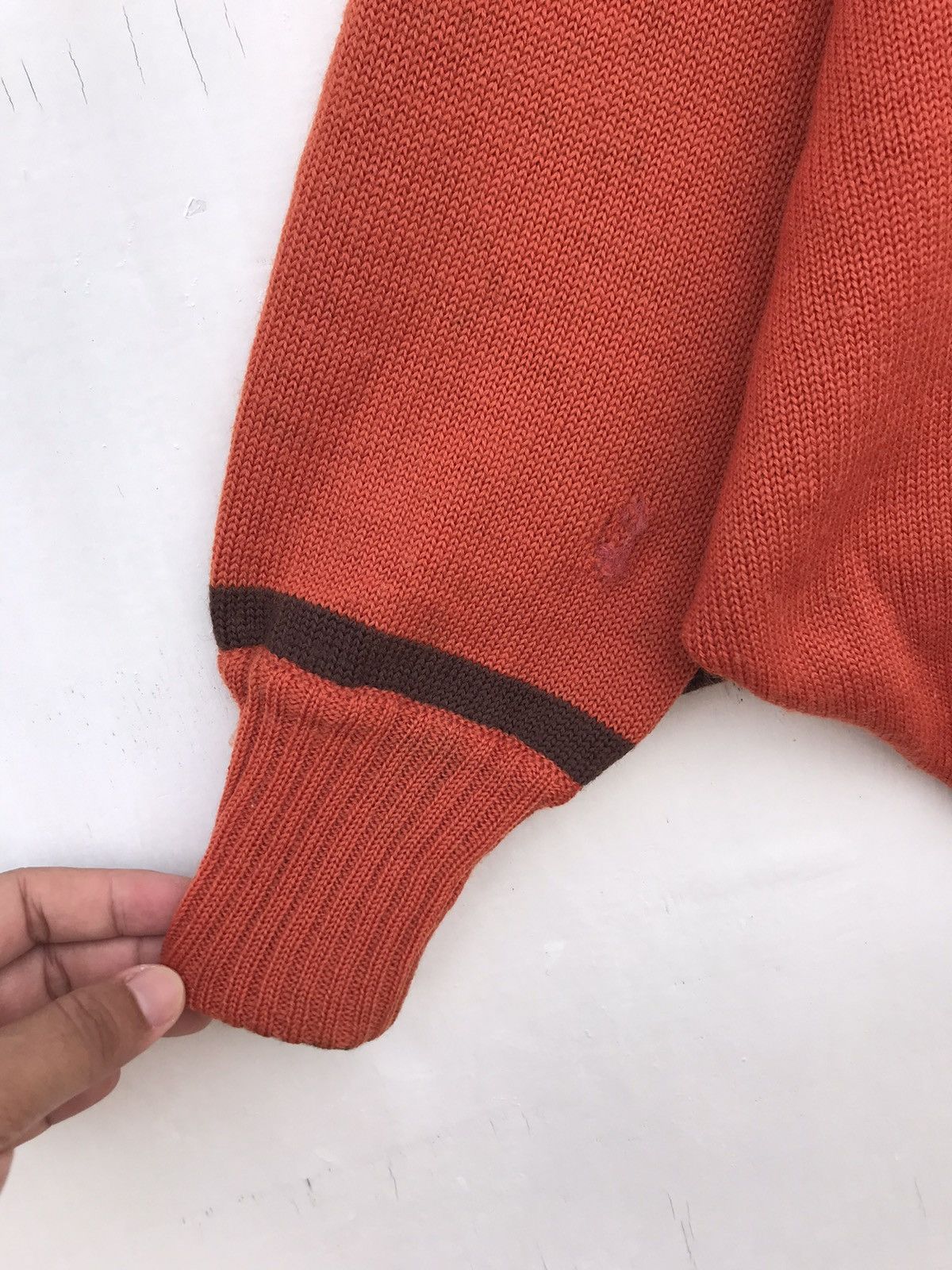 Issey Miyake Super Rare!! Vintage 70-80s Issey Miyake Wooly Cardigan Size US L / EU 52-54 / 3 - 6 Thumbnail
