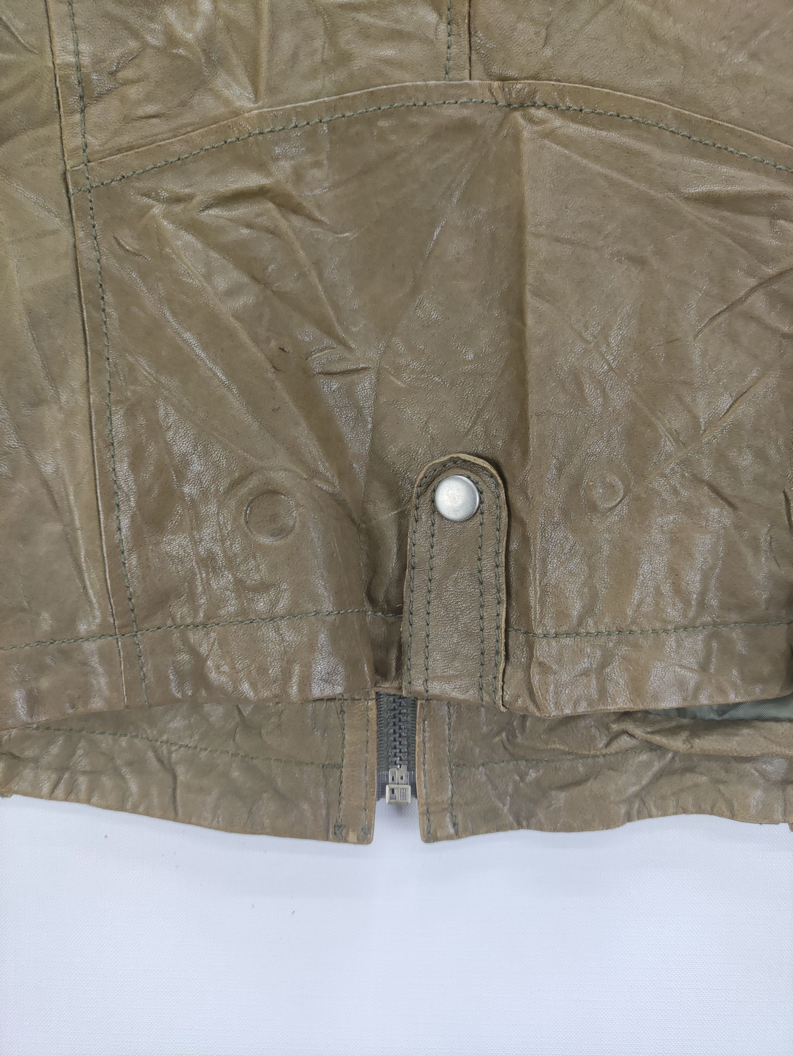 Leather Vintage Enchantem Leather Jacket Zipper Size XS / US 0-2 / IT 36-38 - 9 Thumbnail