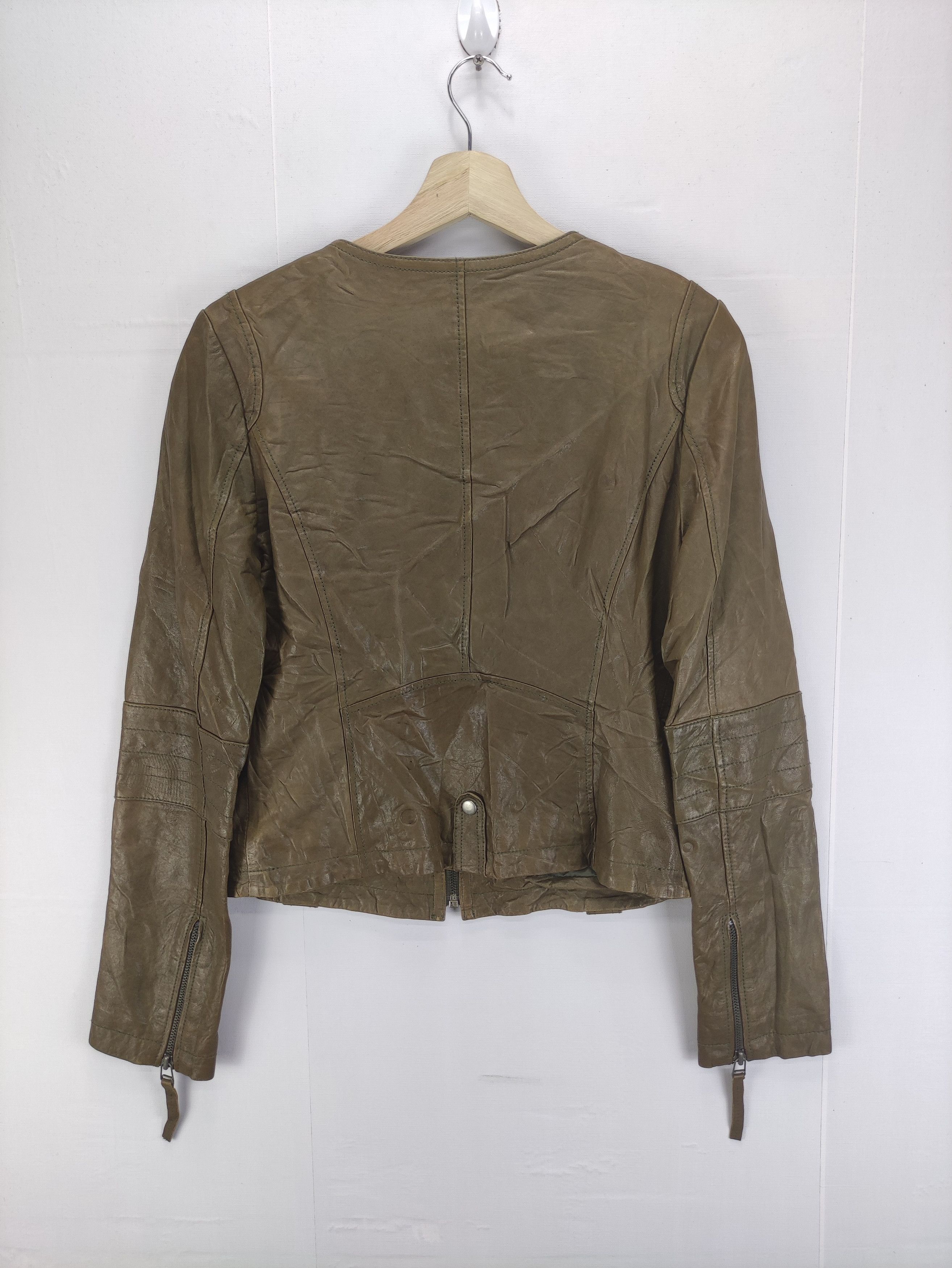 Leather Vintage Enchantem Leather Jacket Zipper Size XS / US 0-2 / IT 36-38 - 12 Thumbnail