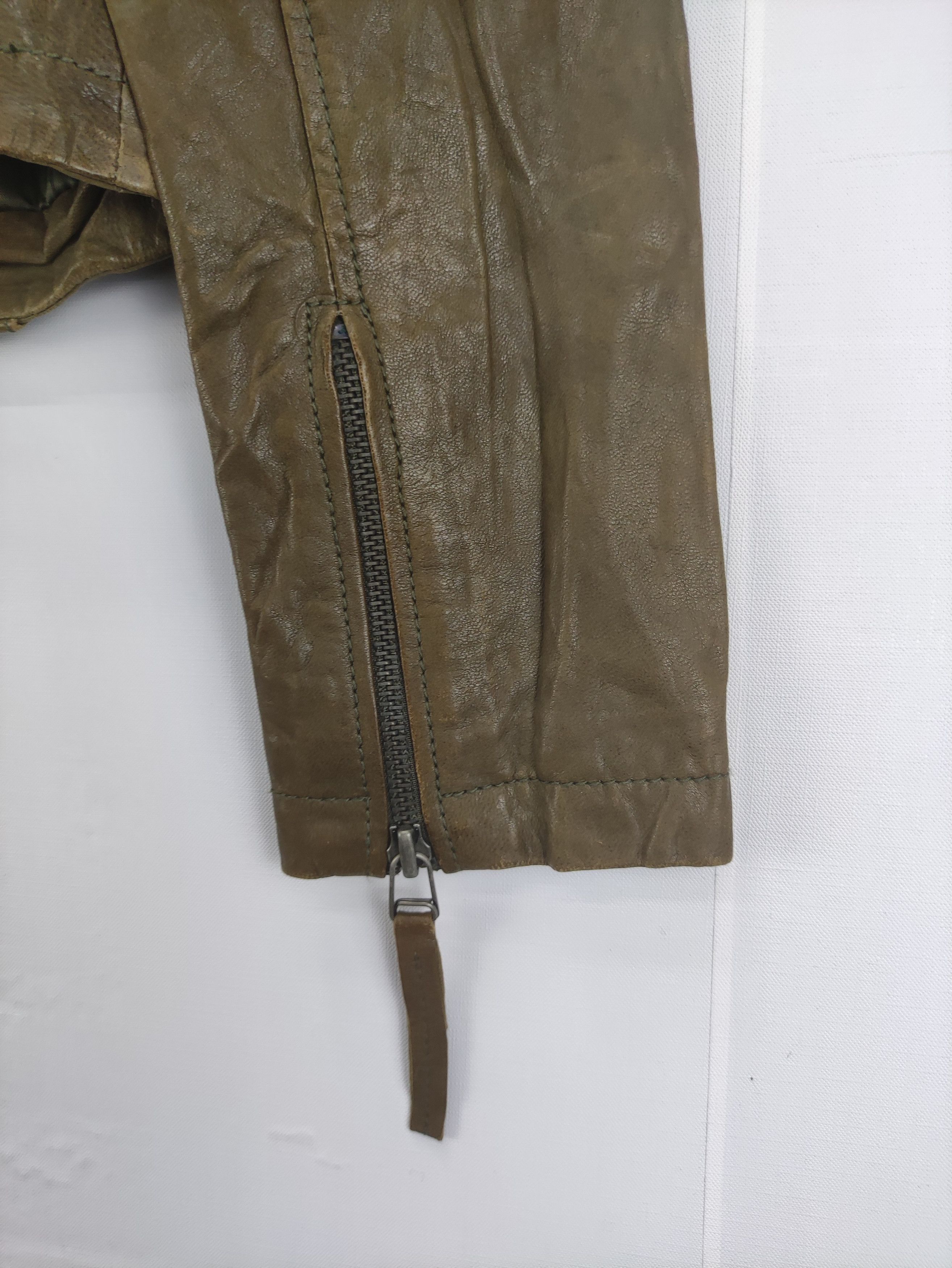 Leather Vintage Enchantem Leather Jacket Zipper Size XS / US 0-2 / IT 36-38 - 10 Thumbnail