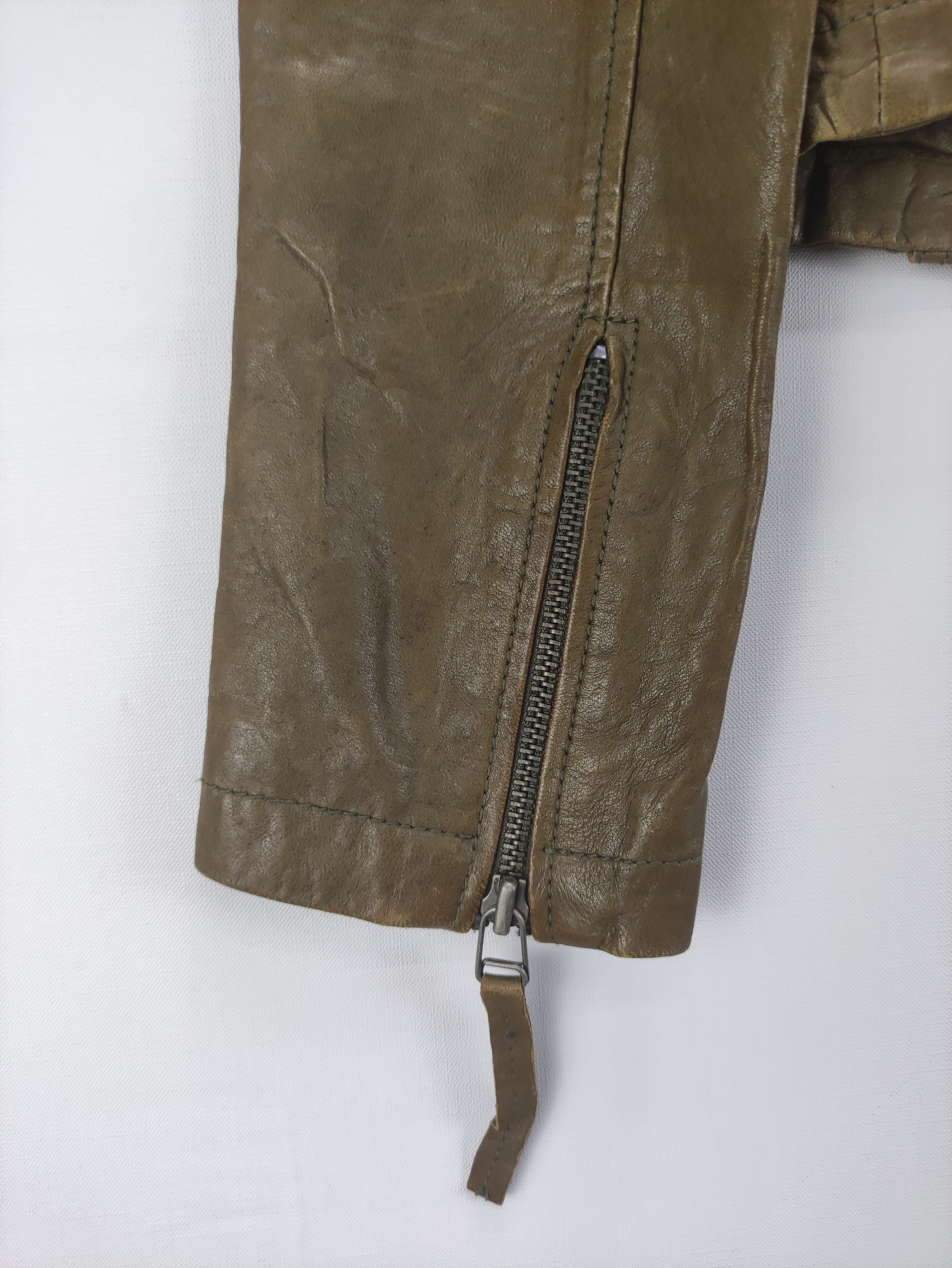 Leather Vintage Enchantem Leather Jacket Zipper Size XS / US 0-2 / IT 36-38 - 11 Thumbnail