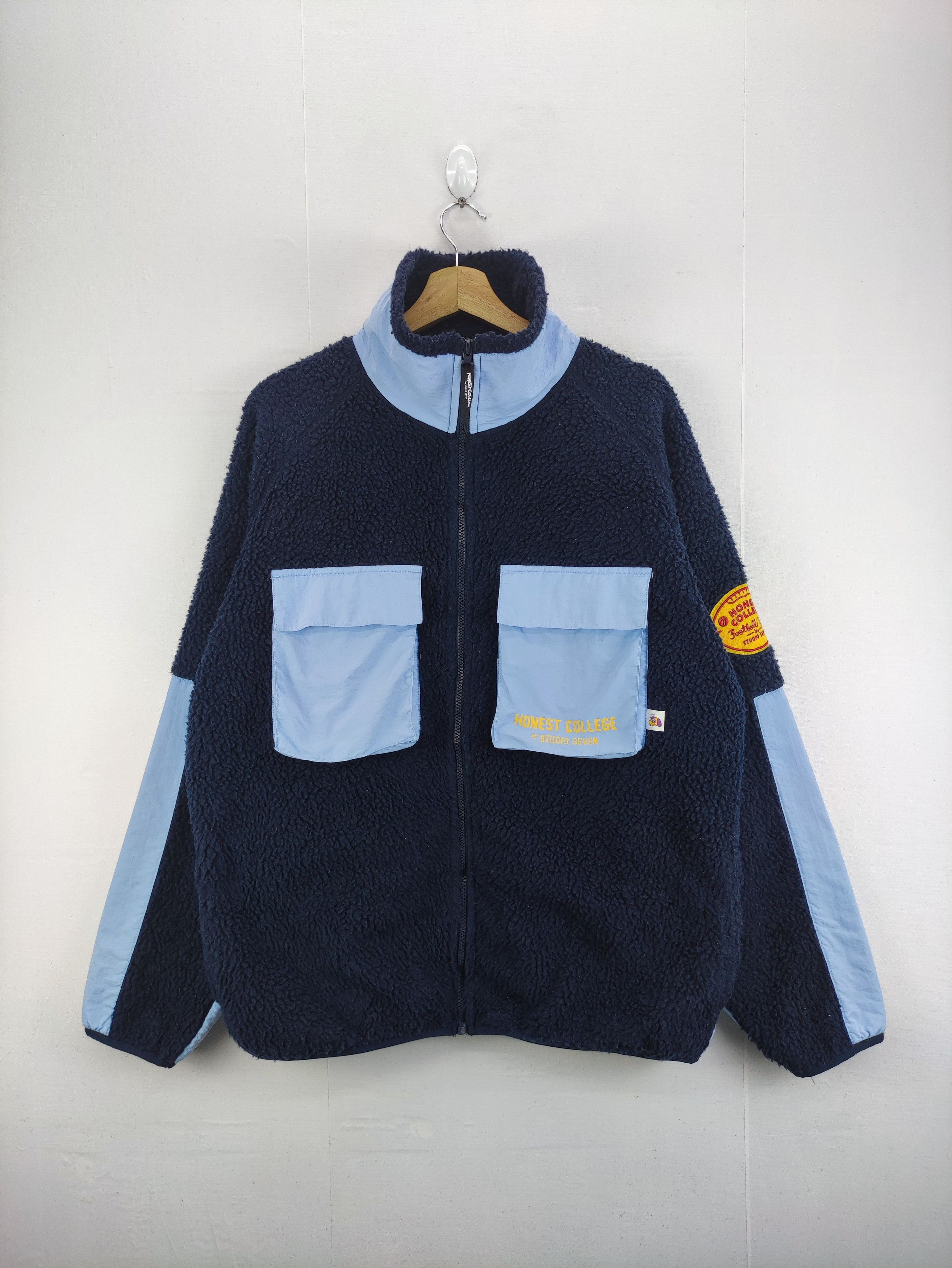Studio Seven Vintage Studio Seven Sherpa Jacket Zipper Size US XL / EU 56 / 4 - 1 Thumbnail