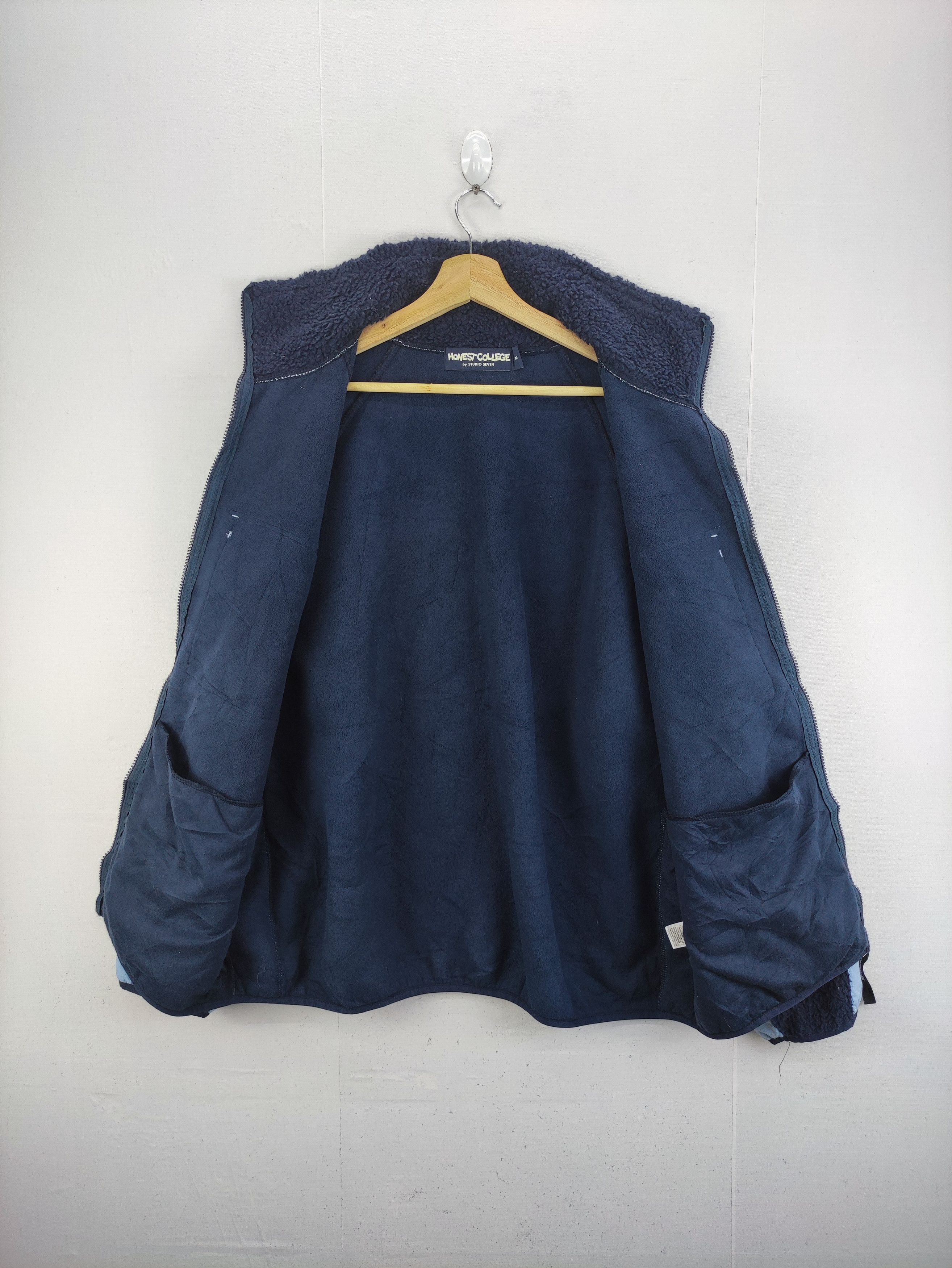 Studio Seven Vintage Studio Seven Sherpa Jacket Zipper Size US XL / EU 56 / 4 - 5 Thumbnail