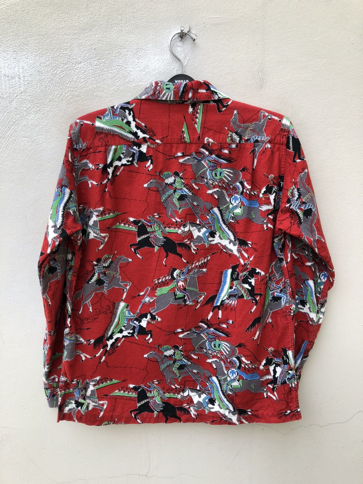 Other Modern Work Union Made Japan Apache Indian Flannel Shirt Size US M / EU 48-50 / 2 - 11 Thumbnail
