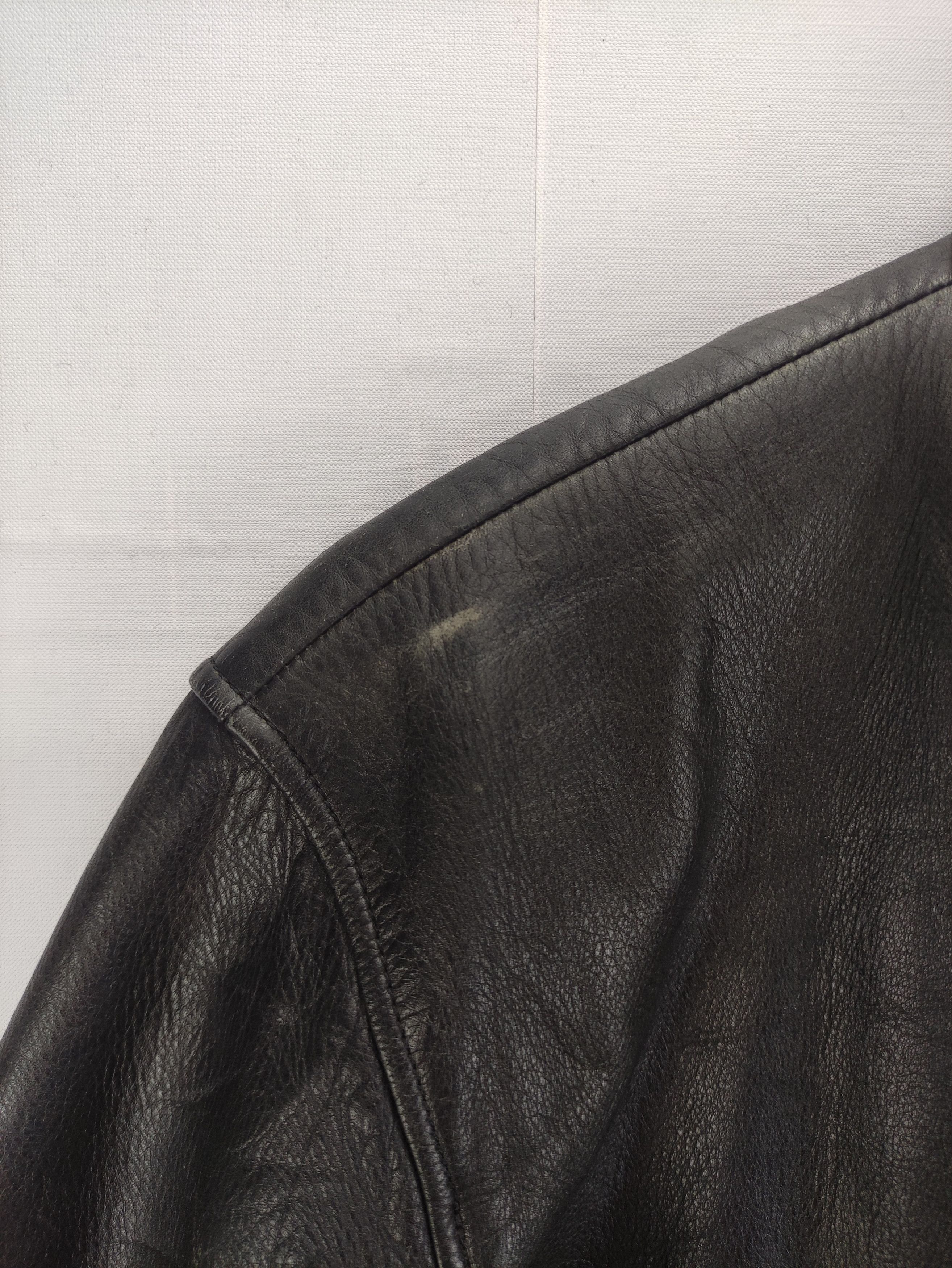 Leather Vintage Goto Leather Jacket Zipper Size S / US 4 / IT 40 - 5 Thumbnail